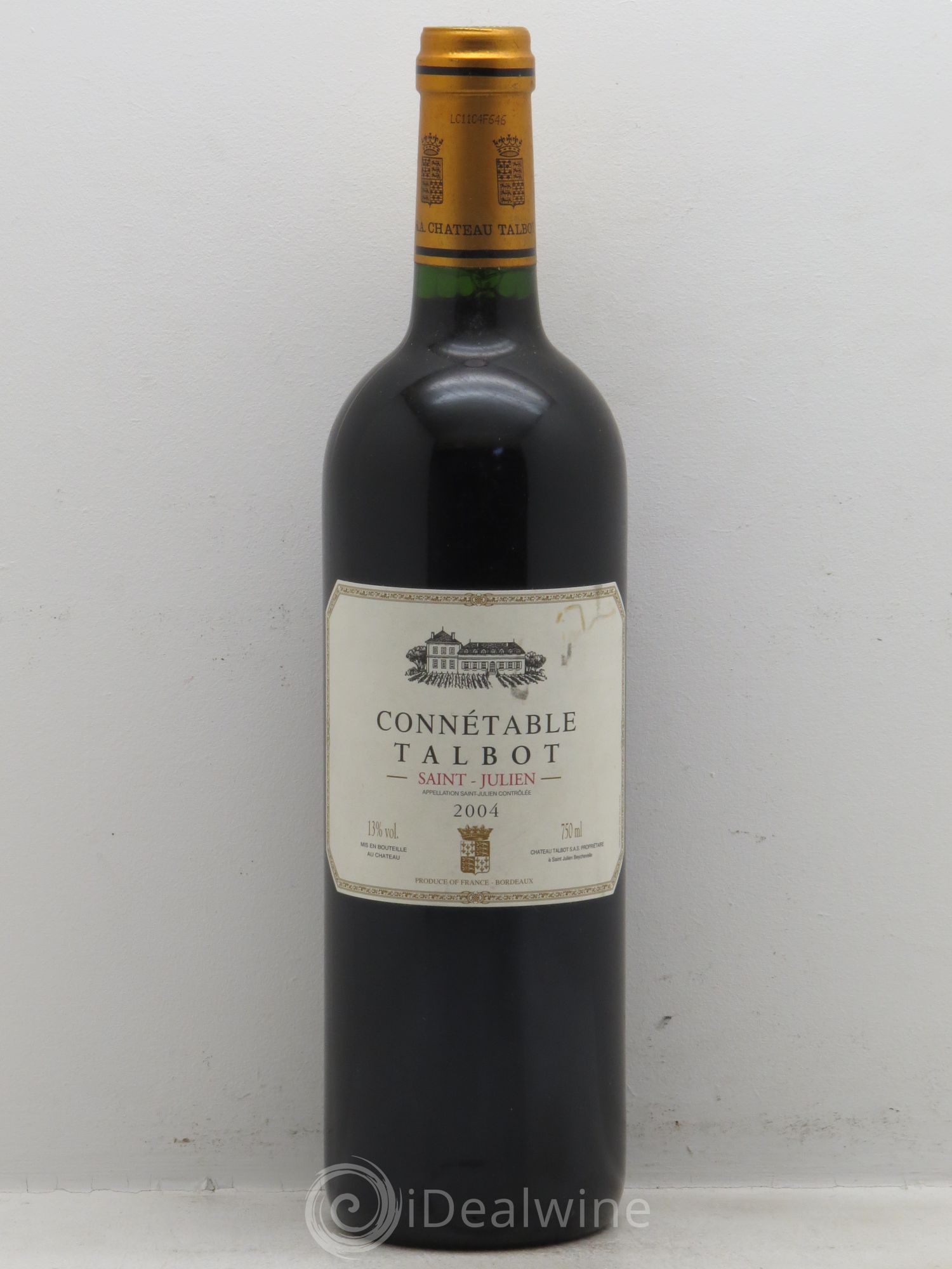 Connétable de Talbot Second Vin 2004 - Posten von 1 Flasche - 0