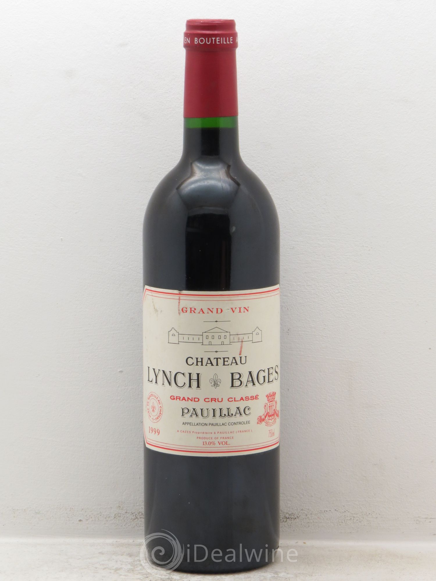 Château Lynch Bages 5ème Grand Cru Classé 1999 - Lot de 1 bouteille - 0