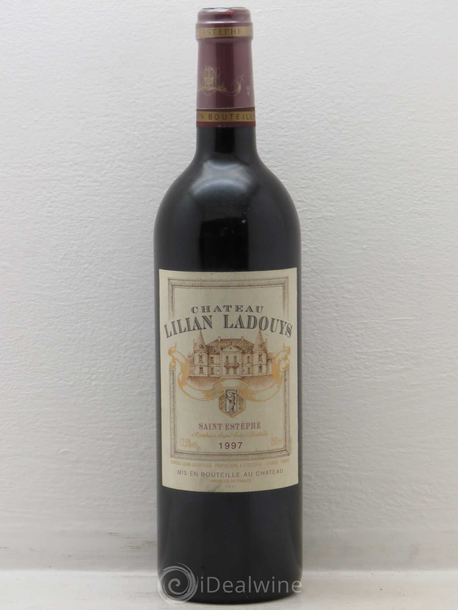 Château Lilian Ladouys Cru Bourgeois 1997 - Lot de 1 bouteille - 0