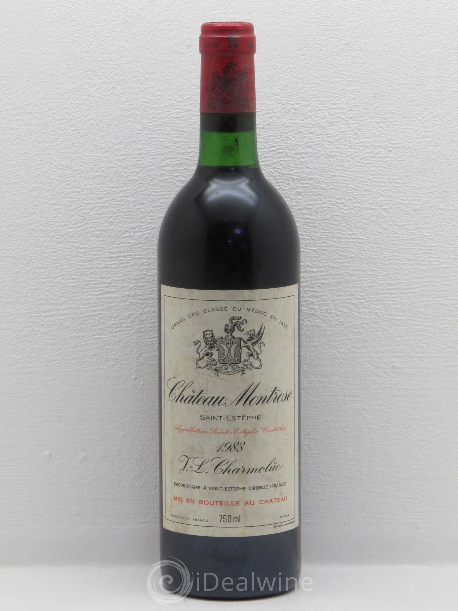 Château Montrose 2ème Grand Cru Classé 1983 - Lot de 1 bouteille - 0