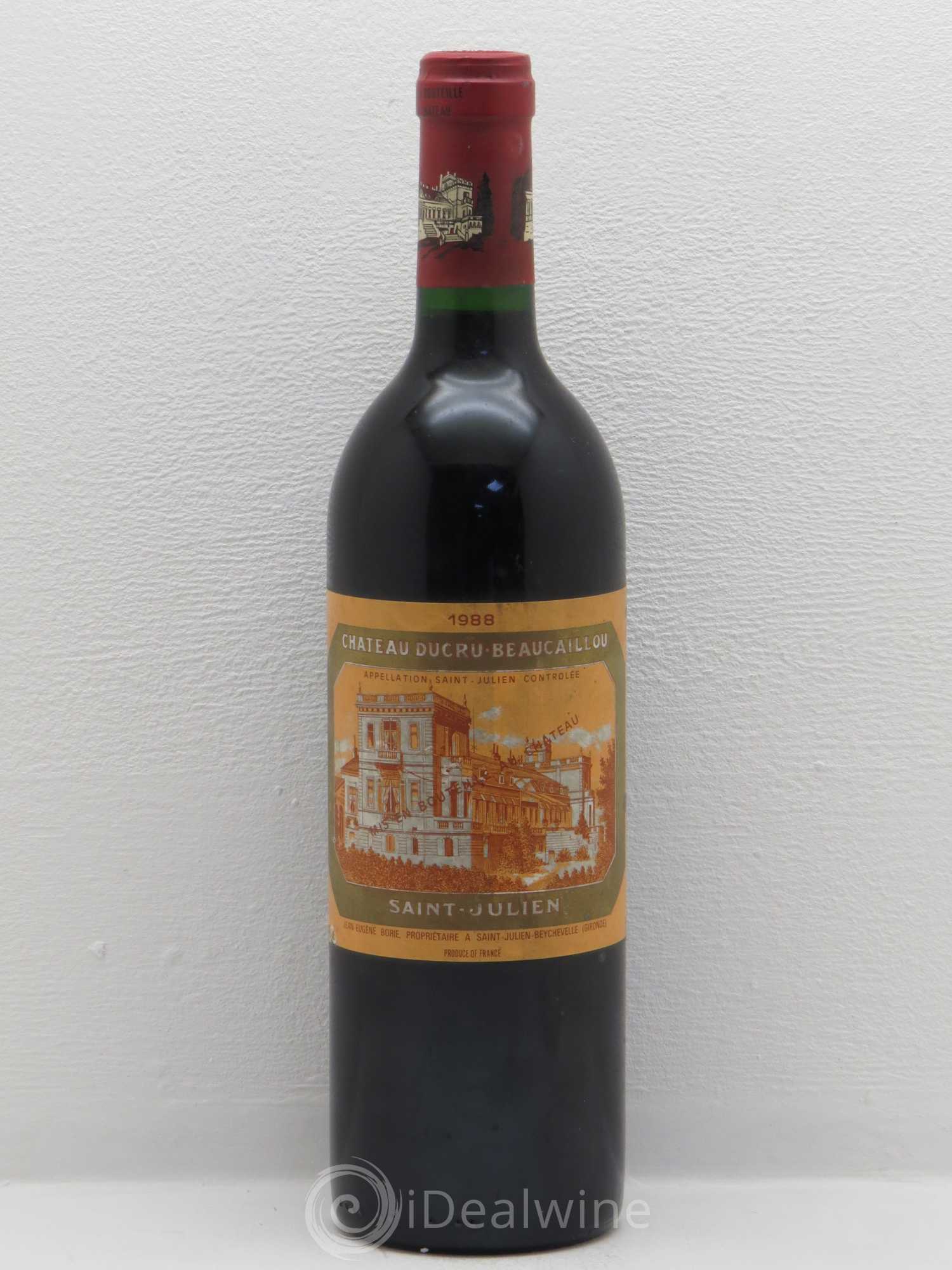 Château Ducru Beaucaillou 2ème Grand Cru Classé 1988 - Lot de 1 bouteille - 0
