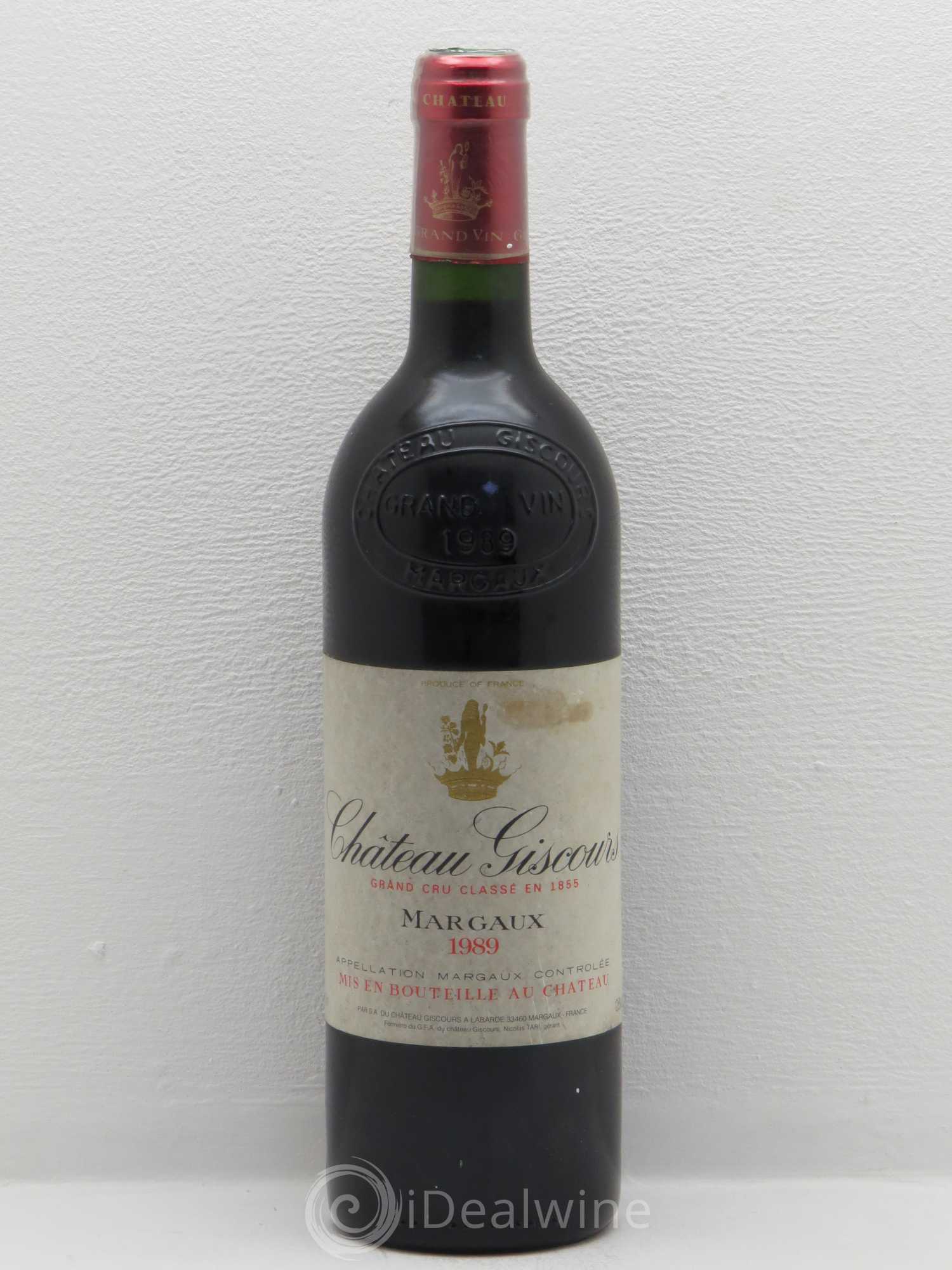 Château Giscours 3ème Grand Cru Classé 1989 - Lot de 1 bouteille - 0