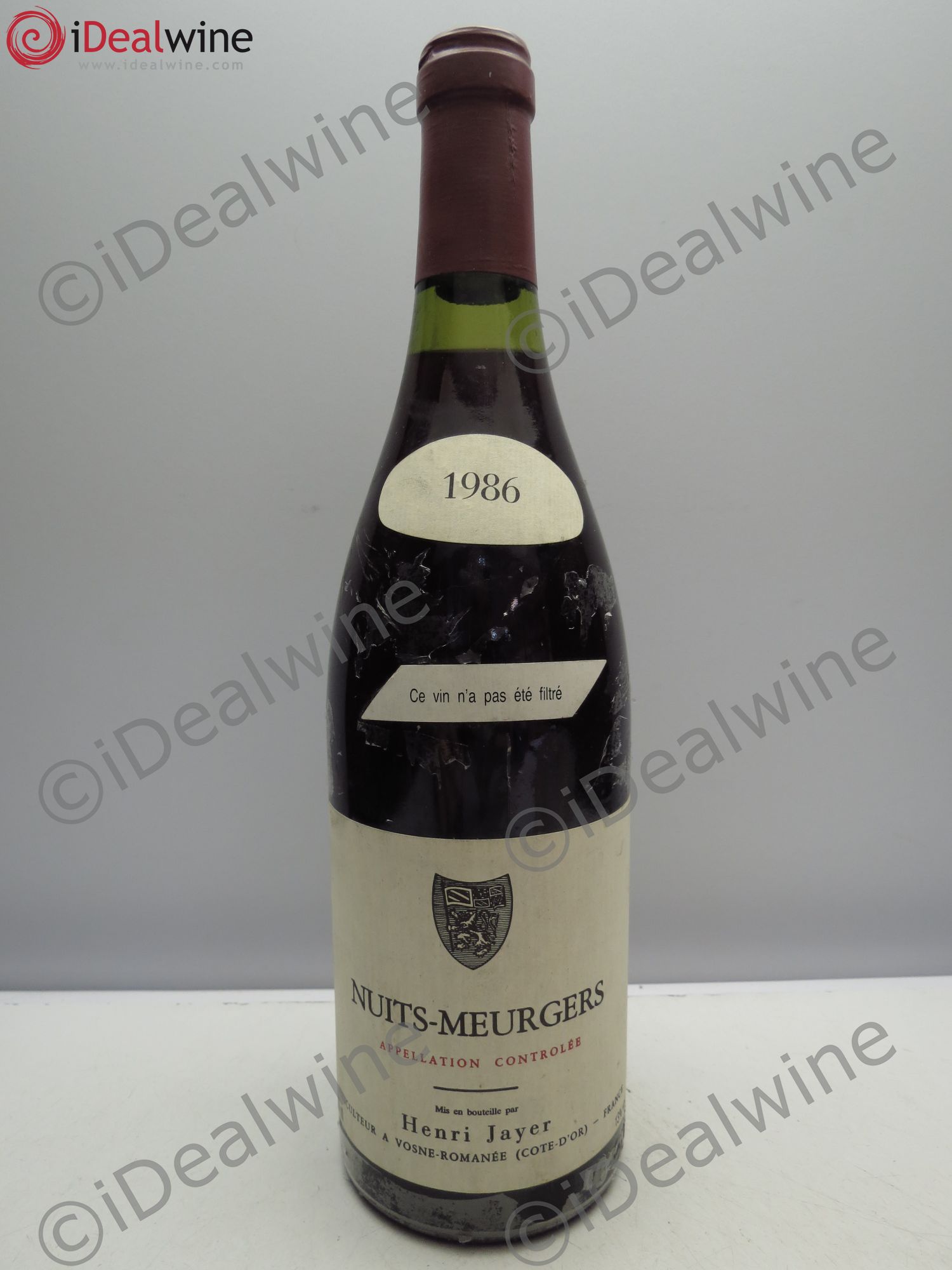 Nuits-Saint-Georges Les Meurgers Henri Jayer 1986 - Lot de 1 bouteille - 0