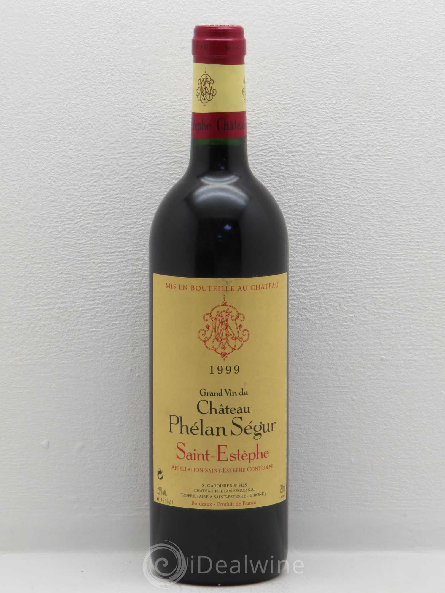 Château Phélan Ségur 1999 - Lot de 1 bouteille - 0