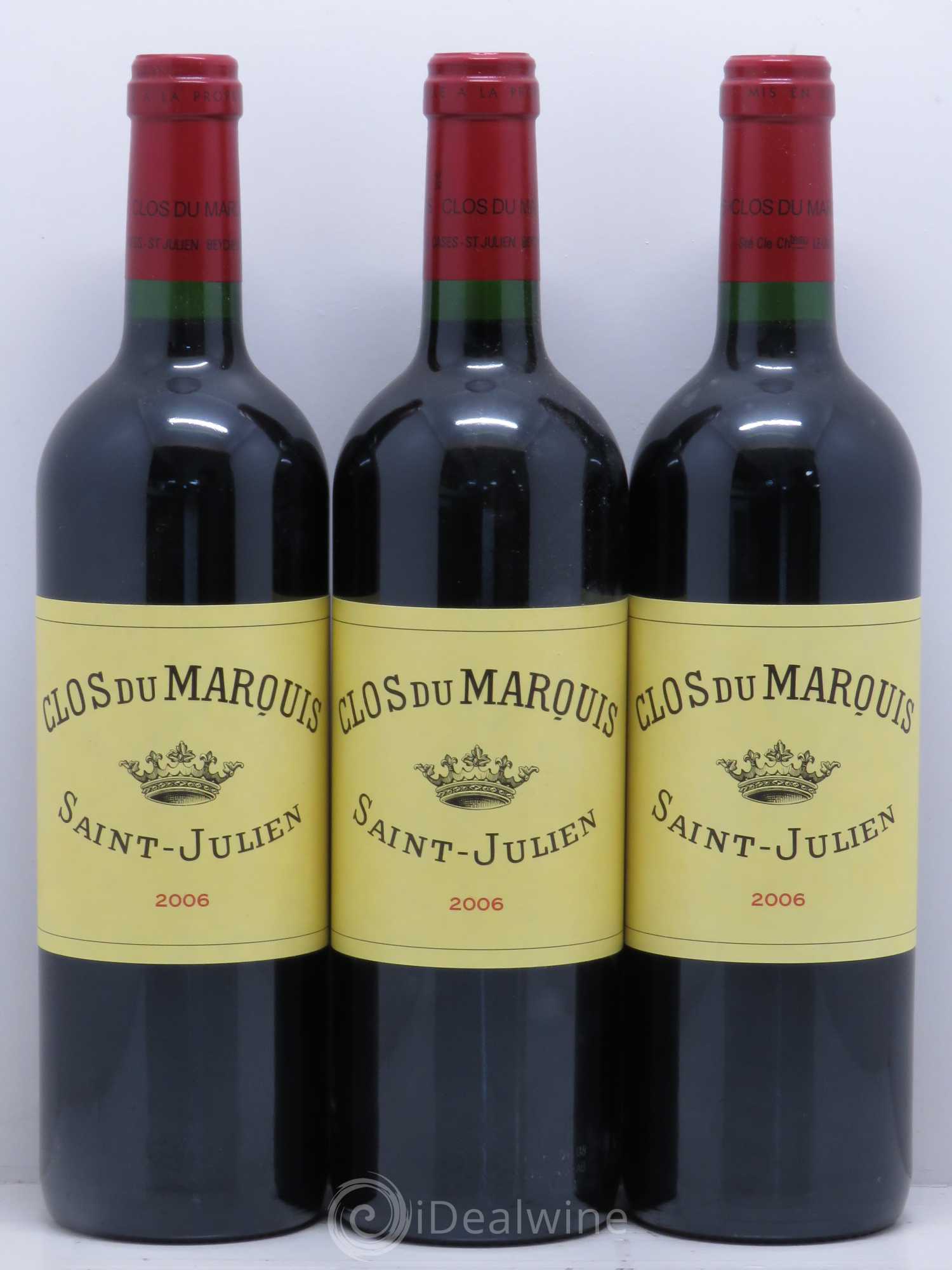 Clos du Marquis 2006 - Lot de 6 bouteilles - 1