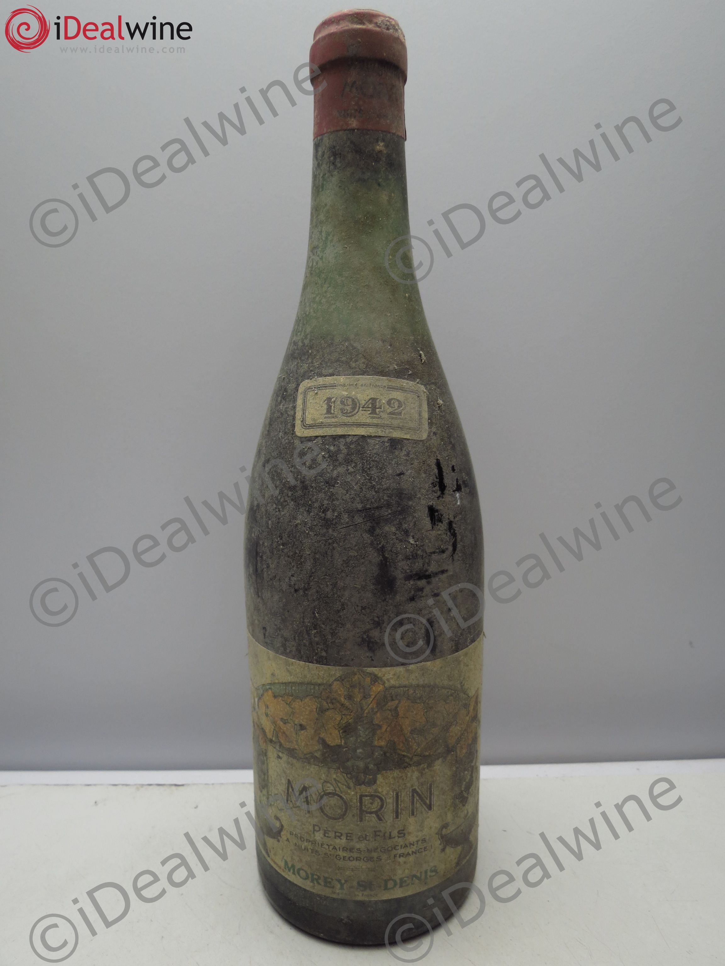 Morey-Saint-Denis Morin Père et Fils 1942 - Lot de 1 bouteille - 0