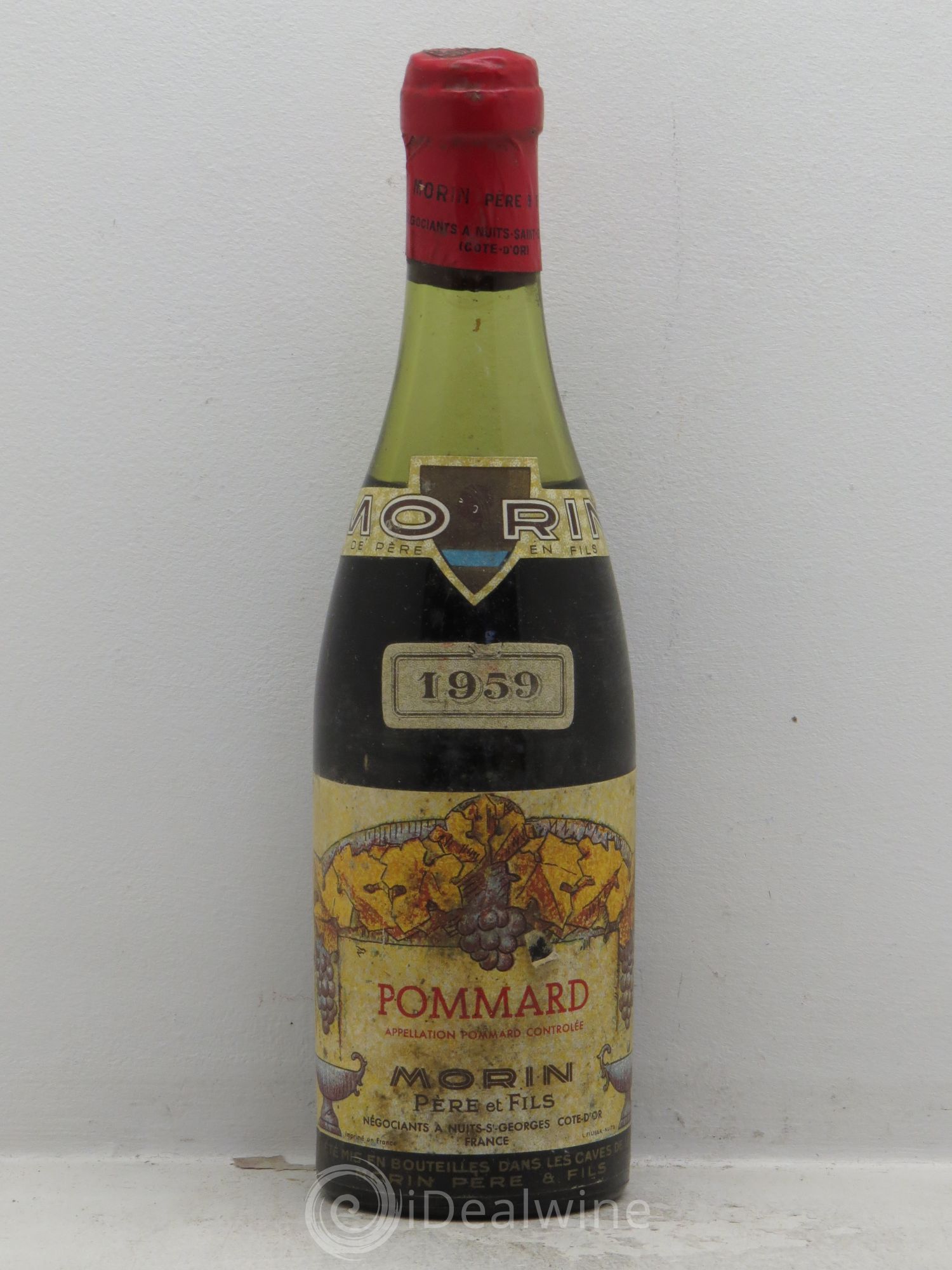 Pommard Morin P et F 1959 - Posten von 1 Demi-Flasche - 0
