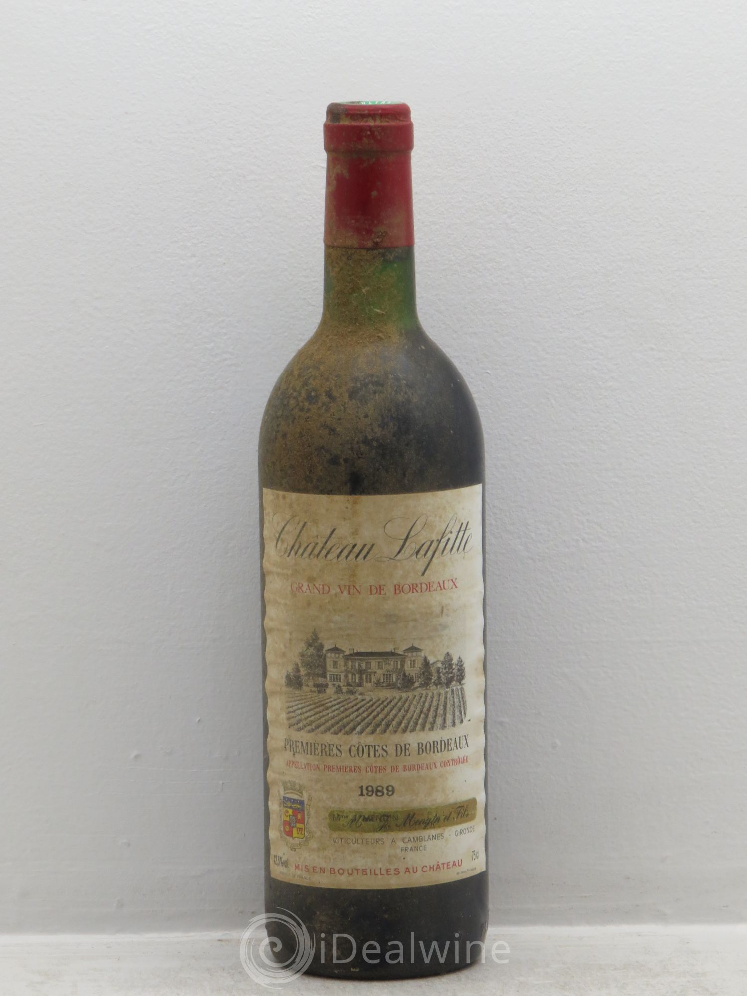 Premières Côtes de Bordeaux Château Lafitte (sans prix de réserve) 1989 - Posten von 1 Flasche - 0
