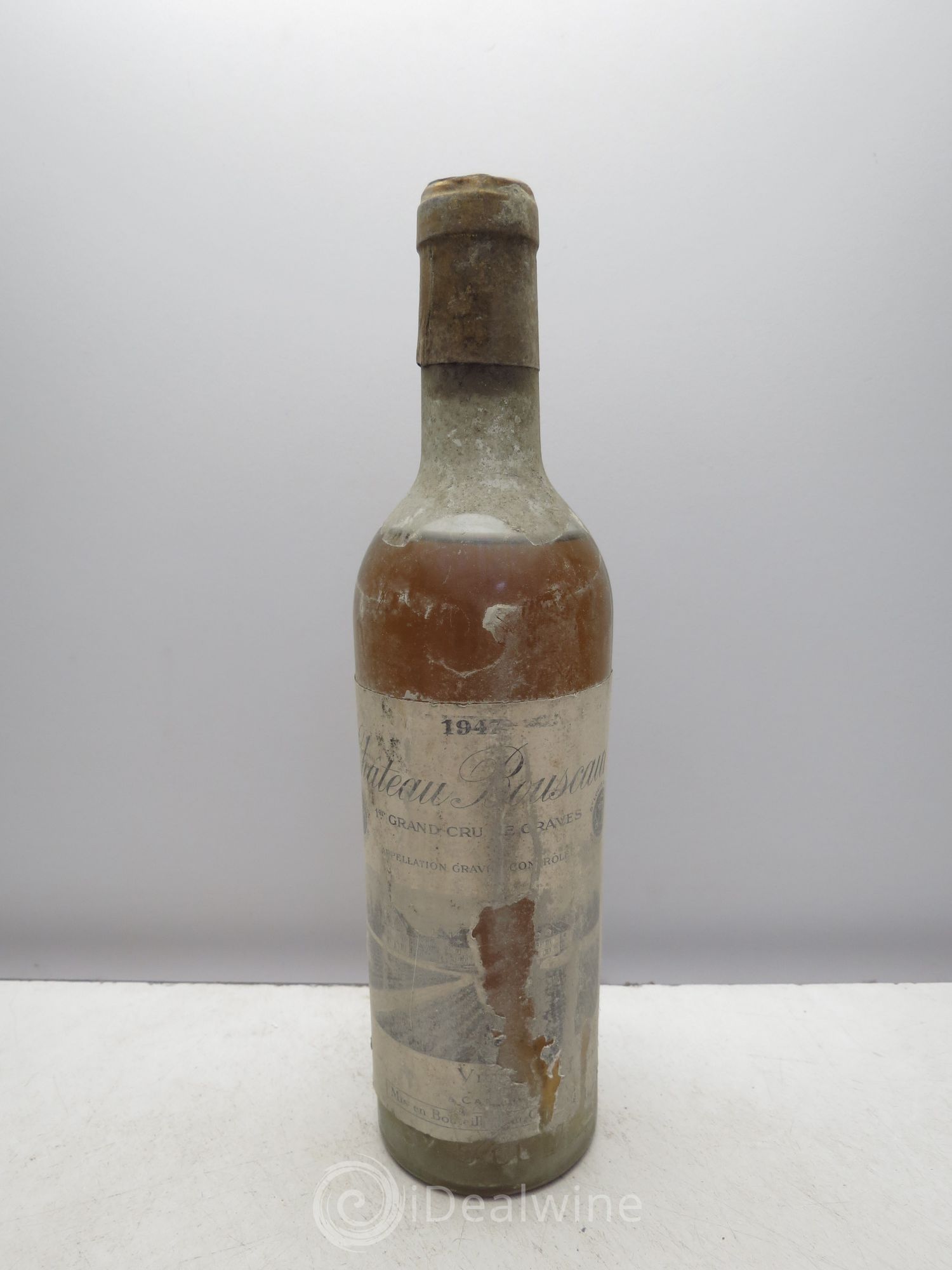 Château Bouscaut Cru Classé de Graves (sans prix de réserve / no reserve) 1947 - Posten von 1 Demi-Flasche - 0