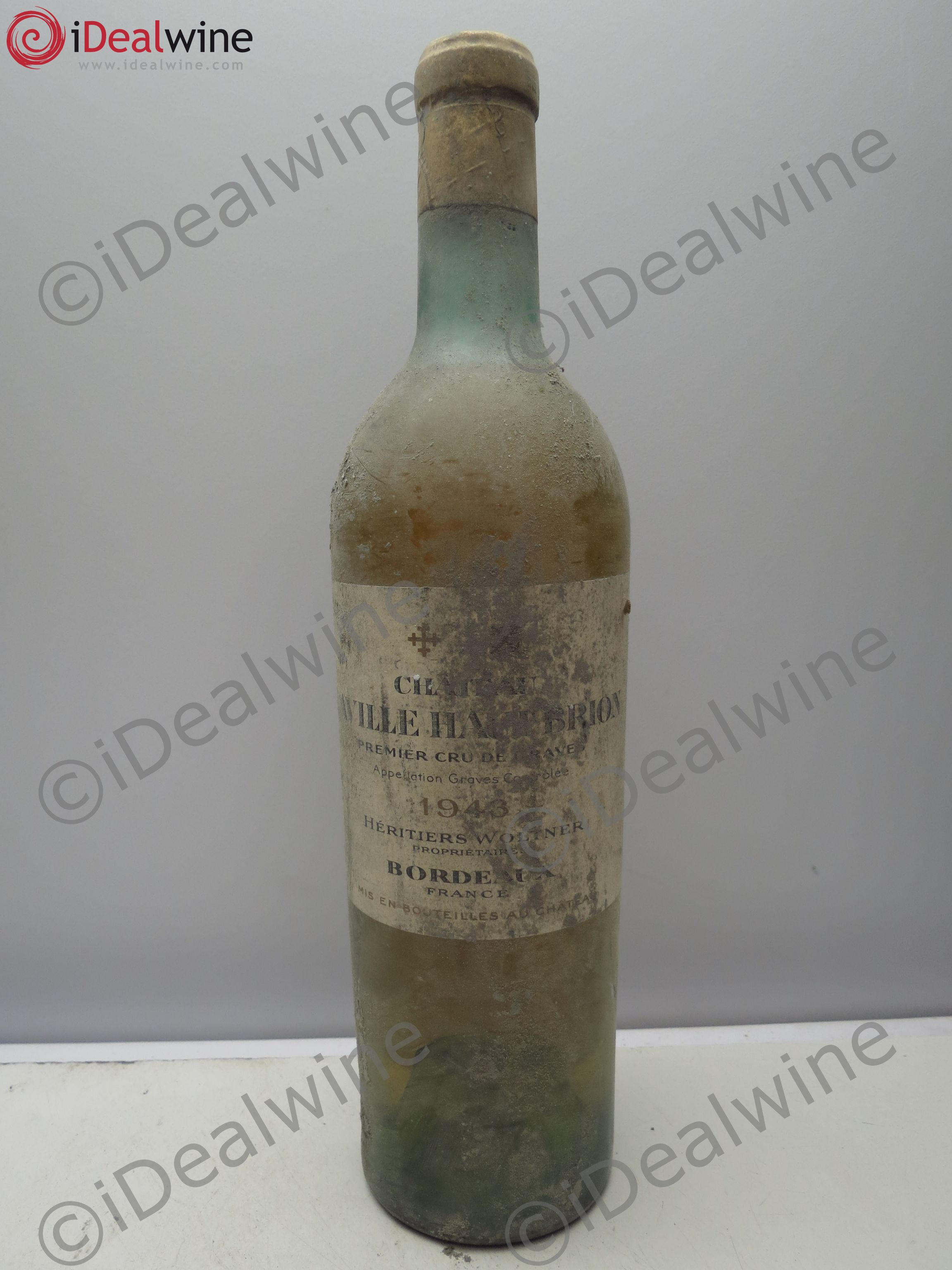 Château Laville Haut-Brion Cru Classé de Graves 1943 - Lot de 1 bouteille - 0