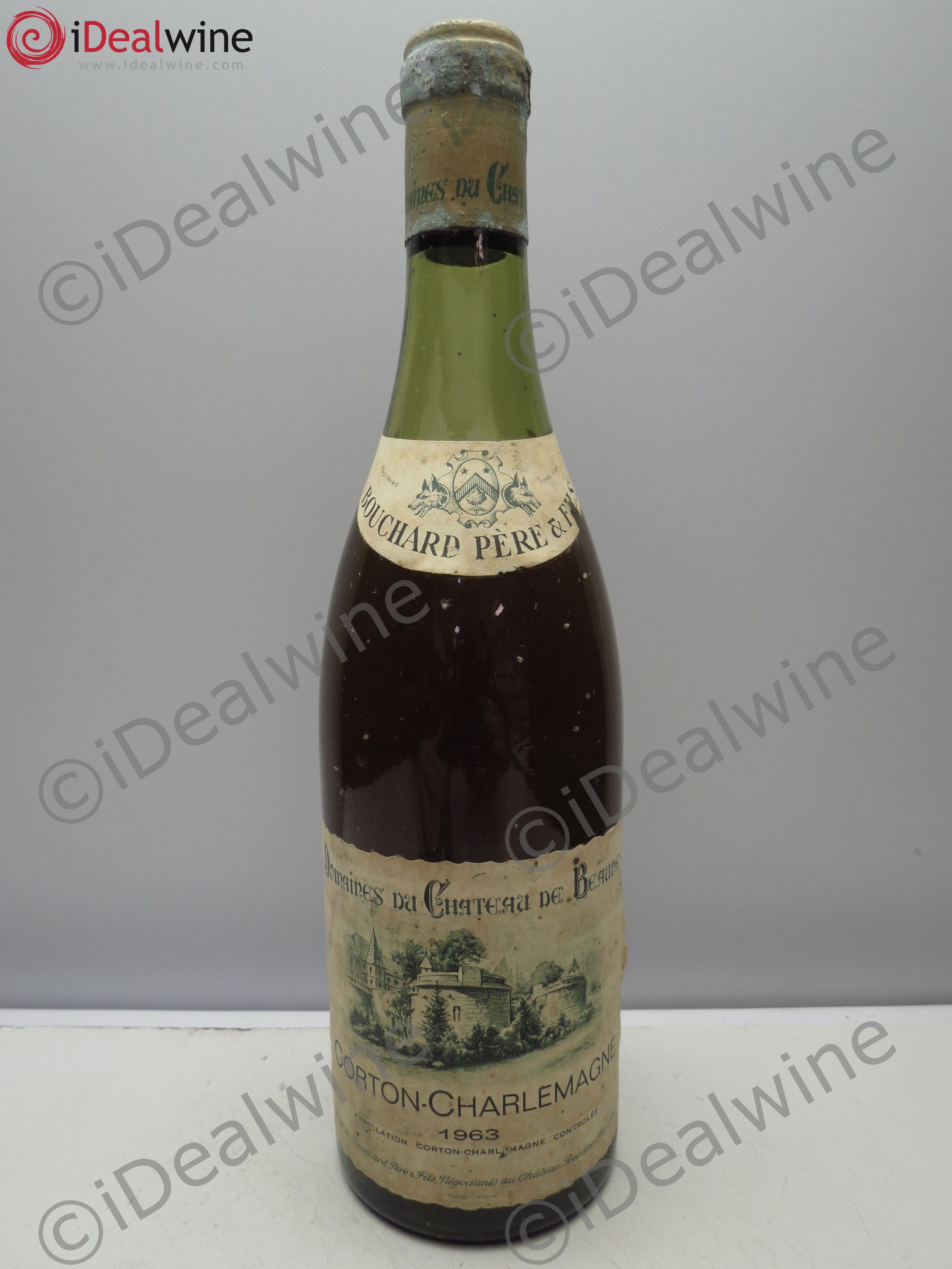 Corton-Charlemagne Grand Cru Bouchard Père & Fils (Particules en suspension) 1963 - Posten von 1 Flasche - 0