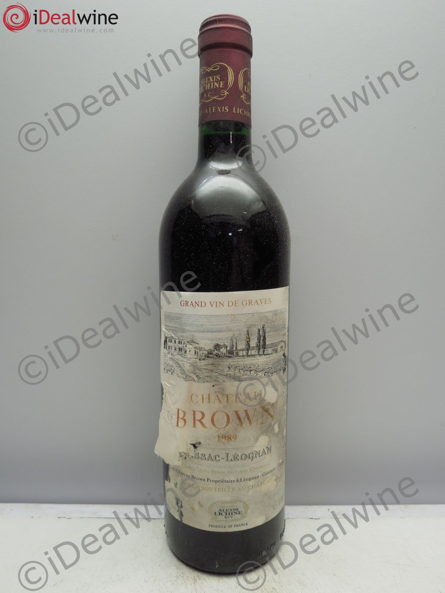 Château Brown 1989 - Lot de 6 bouteilles - 0