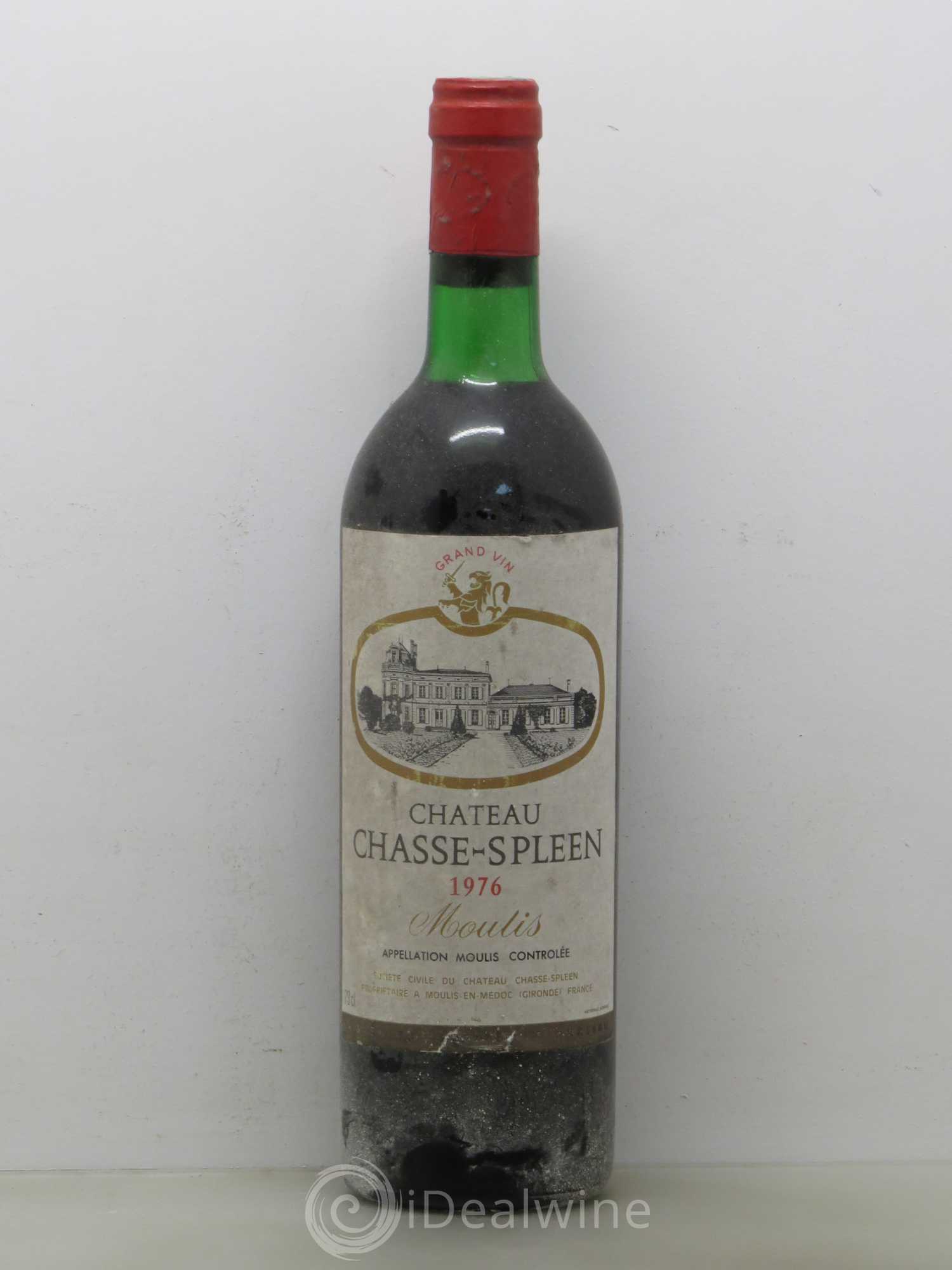 Château Chasse Spleen 1976 - Lot de 1 bouteille - 0