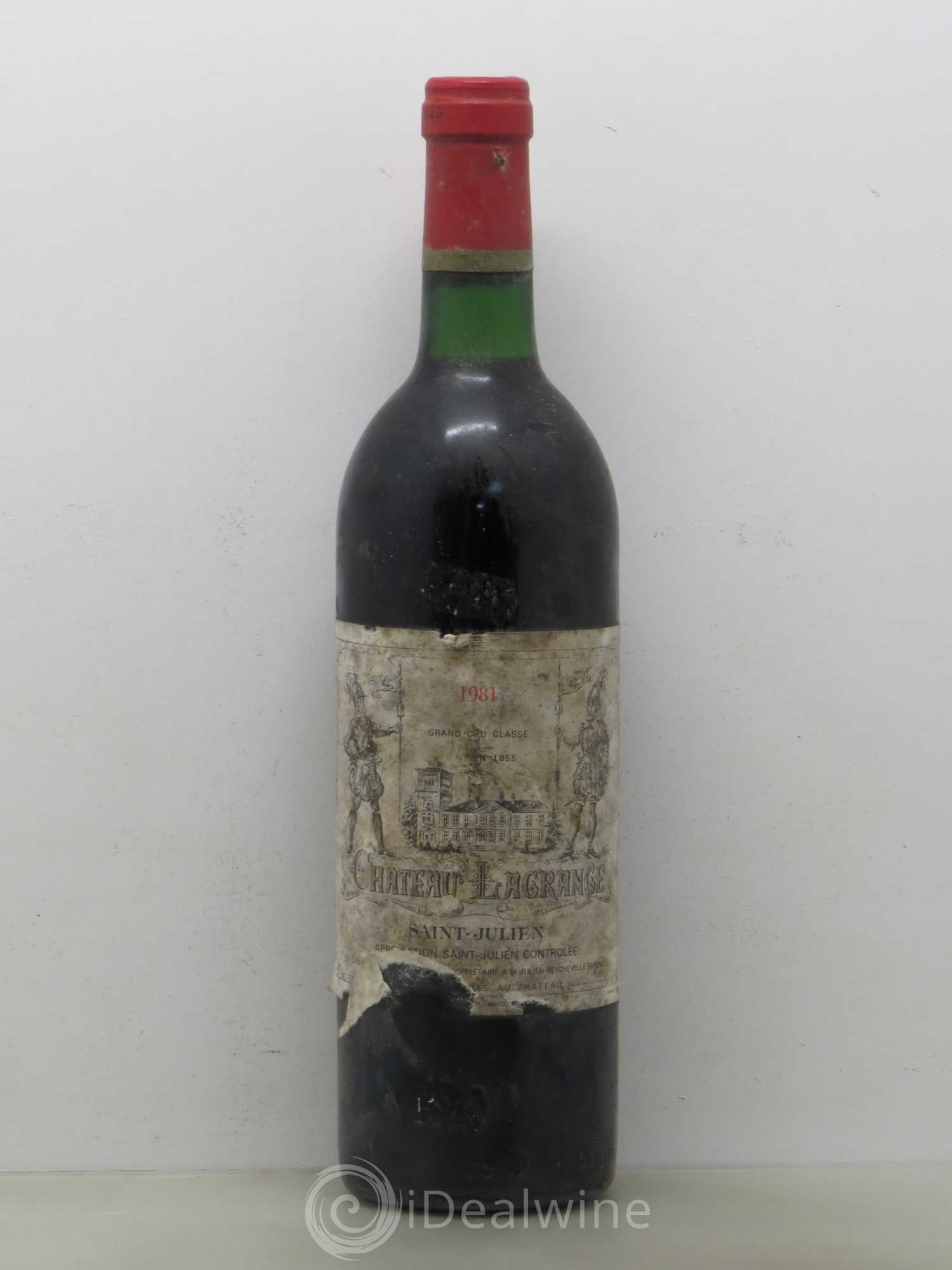 Château Lagrange 3ème Grand Cru Classé 1981 - Lot de 1 bouteille - 0