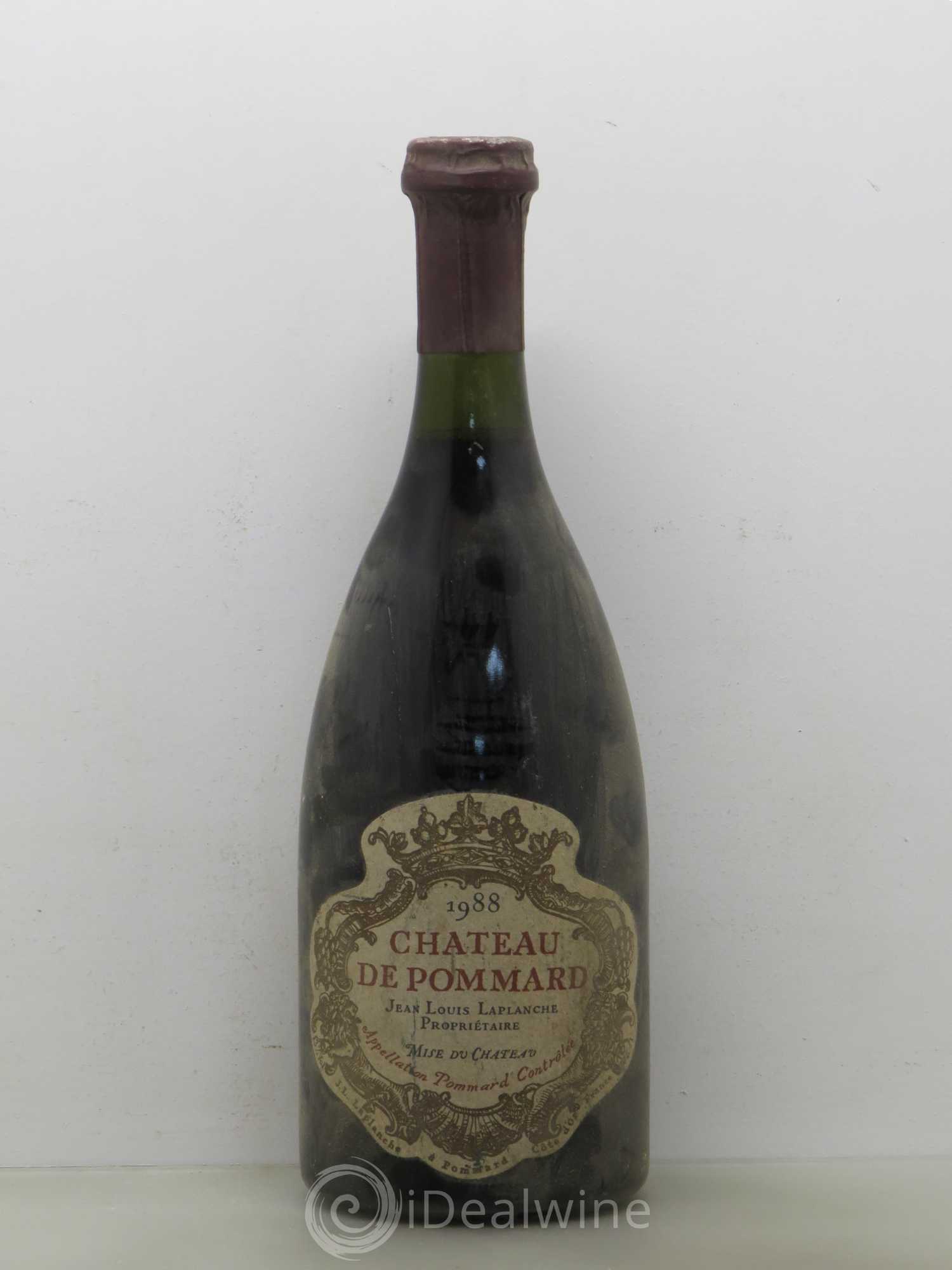 Pommard Château de Pommard 1988 - Lot de 1 bouteille - 0