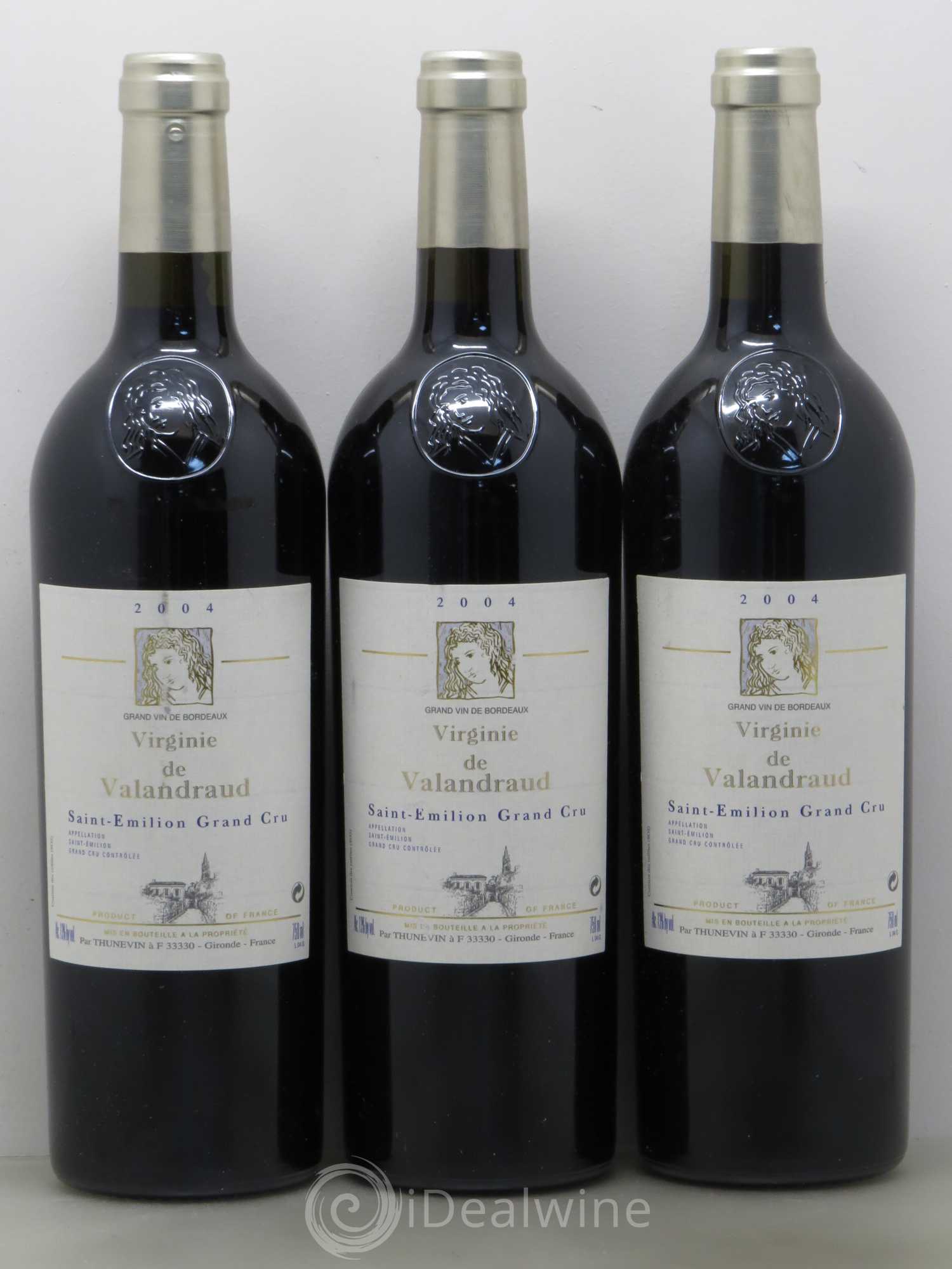 Virginie de Valandraud 2004 - Lot de 6 bouteilles - 2