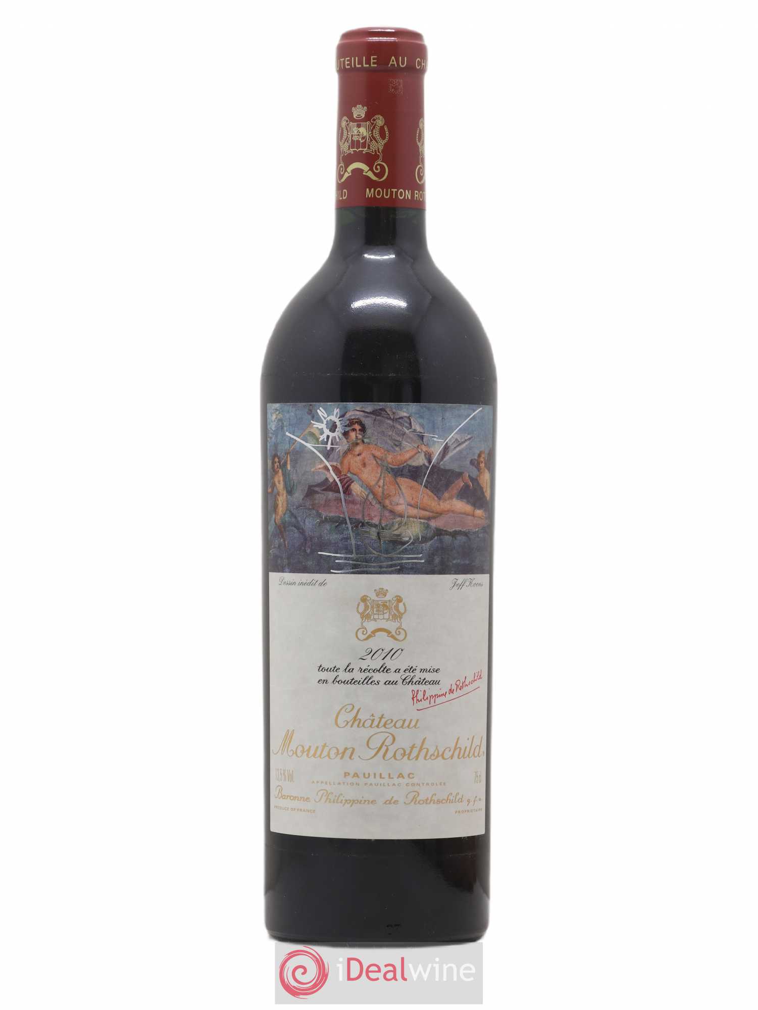 Château Mouton Rothschild 1er Grand Cru Classé 2010 - Lot de 1 bouteille - 0