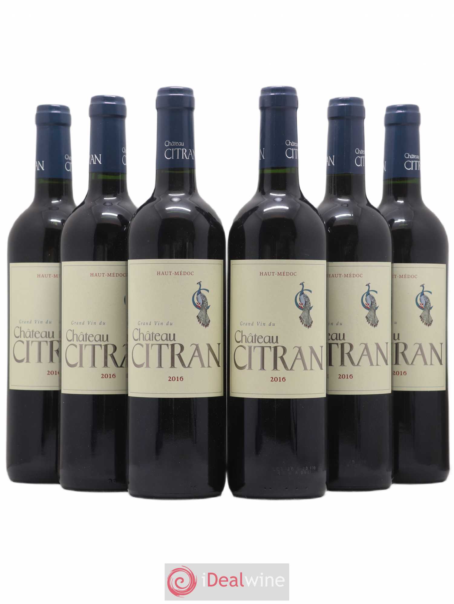 Château Citran Cru Bourgeois 2016 - Lot de 6 bouteilles - 0
