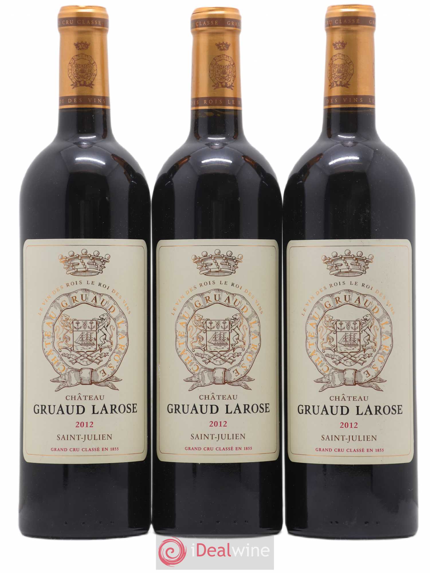 Château Gruaud Larose 2ème Grand Cru Classé 2012 - Lot de 3 bouteilles - 0