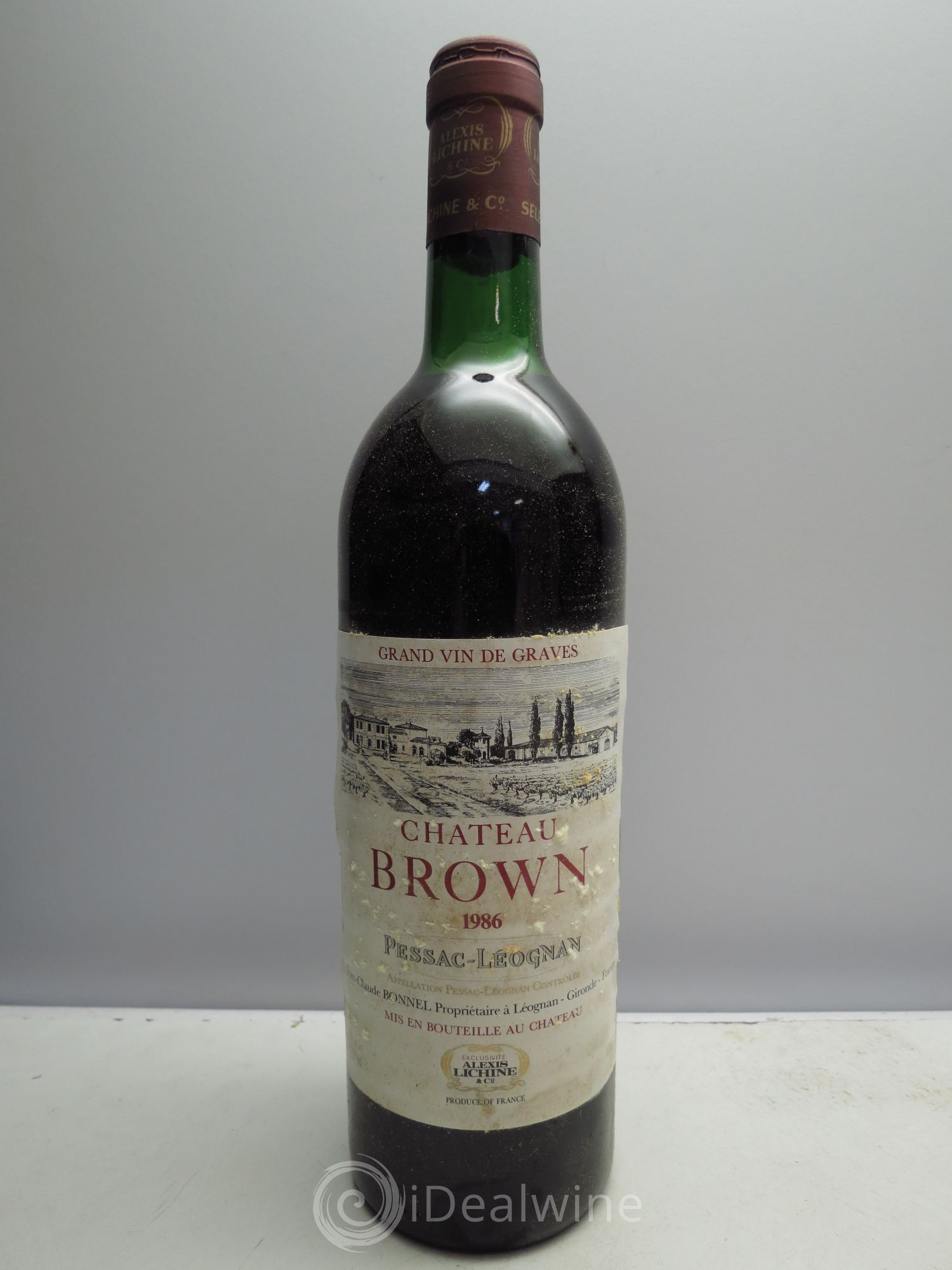 Château Brown 1986 - Lot de 6 bouteilles - 0