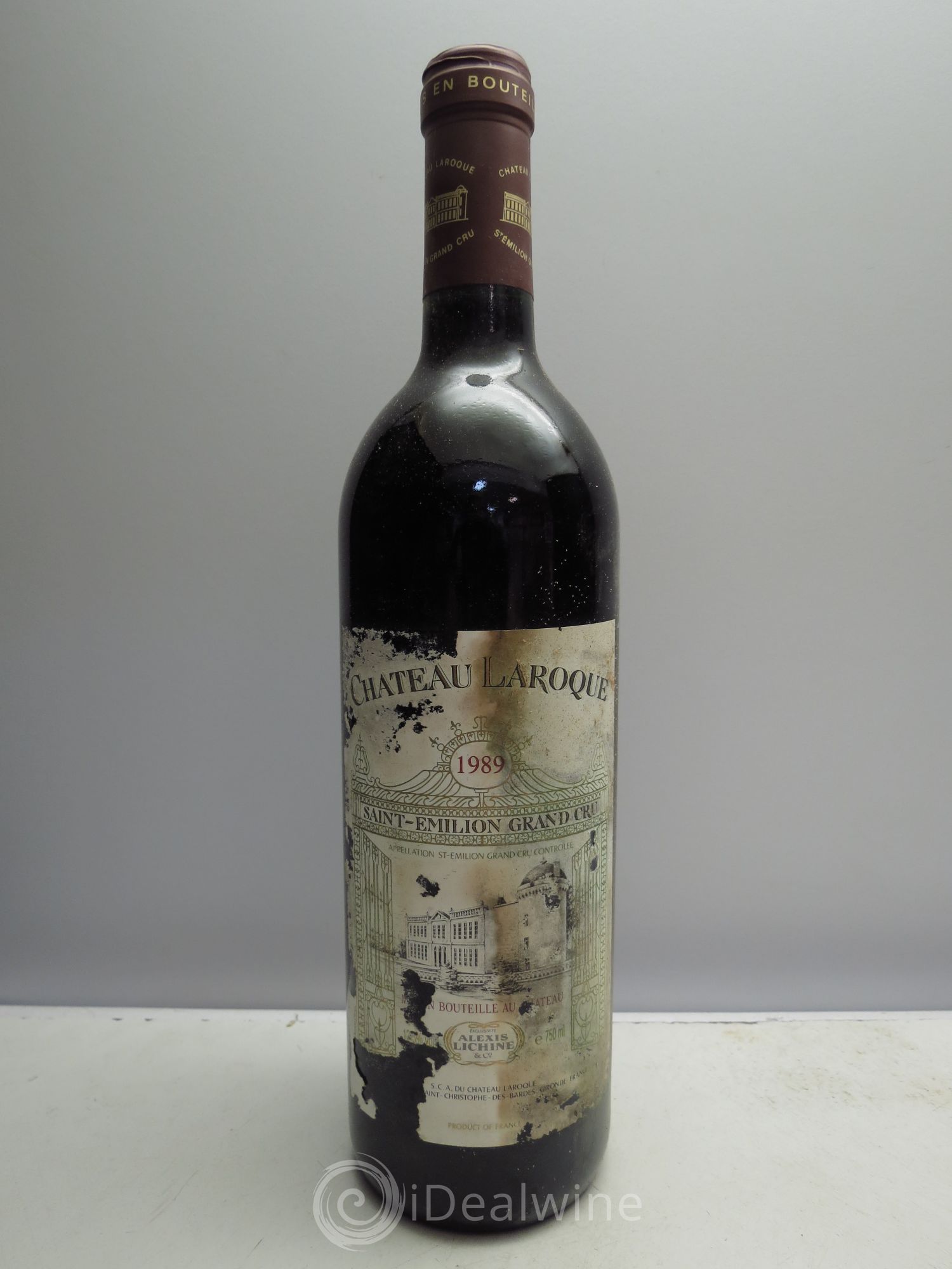 Château Laroque Grand Cru Classé 1989 - Lot de 6 bouteilles - 0