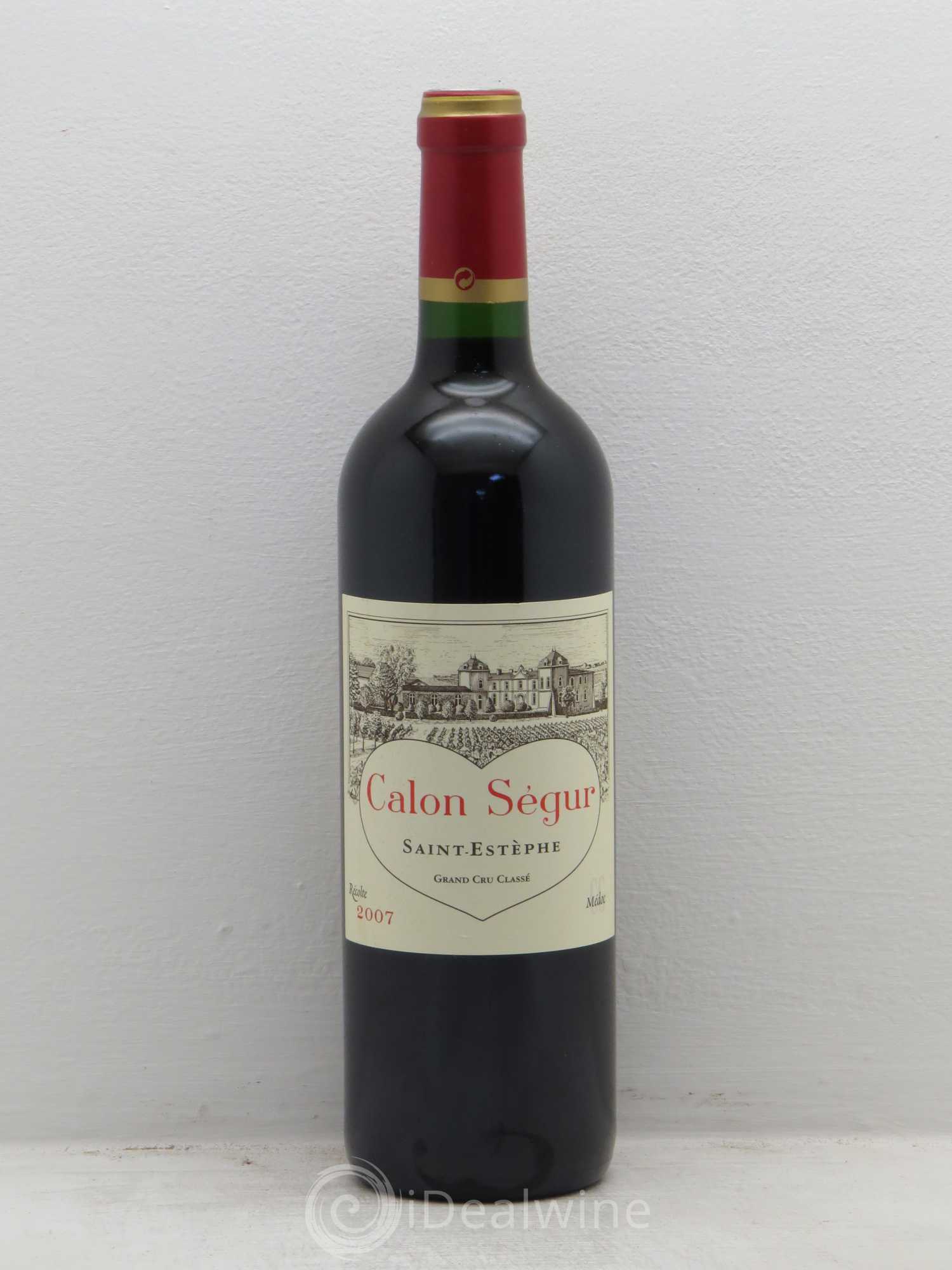 Château Calon Ségur 3ème Grand Cru Classé 2007 - Lot de 1 bouteille - 0