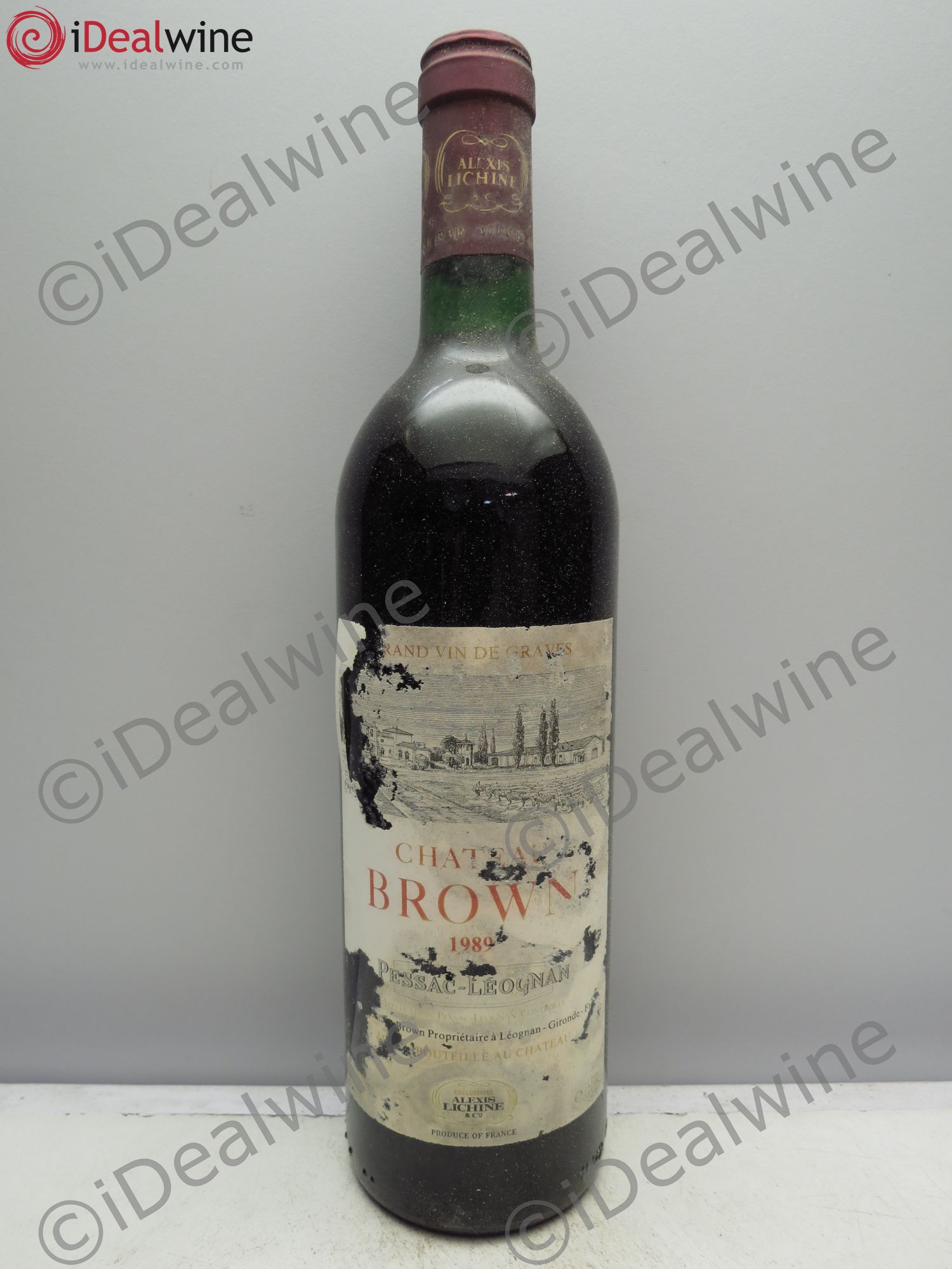 Château Brown 1989 - Lot de 6 bouteilles - 0
