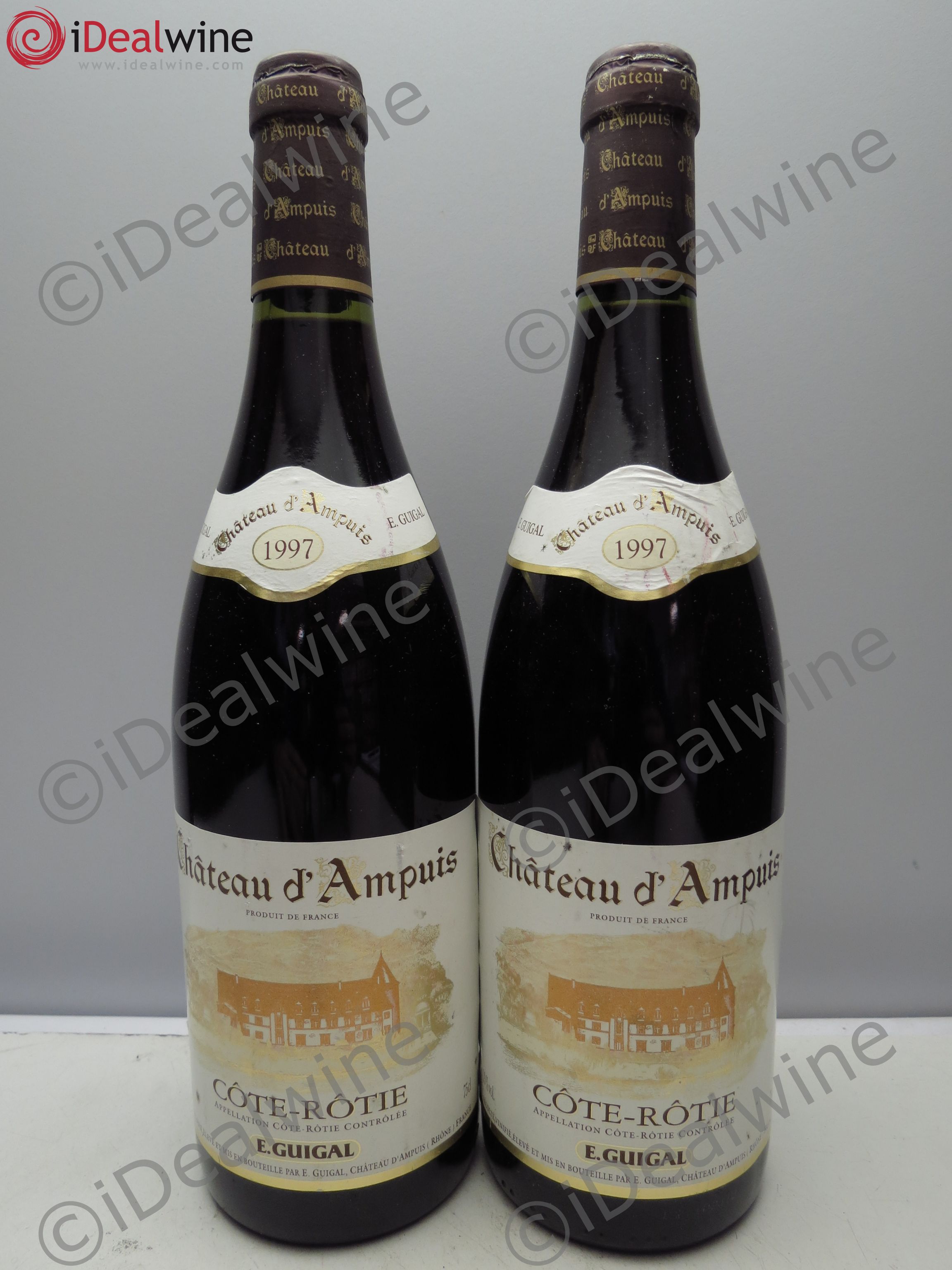 Côte-Rôtie Château d'Ampuis Guigal 1997 - Lot de 2 bouteilles - 0
