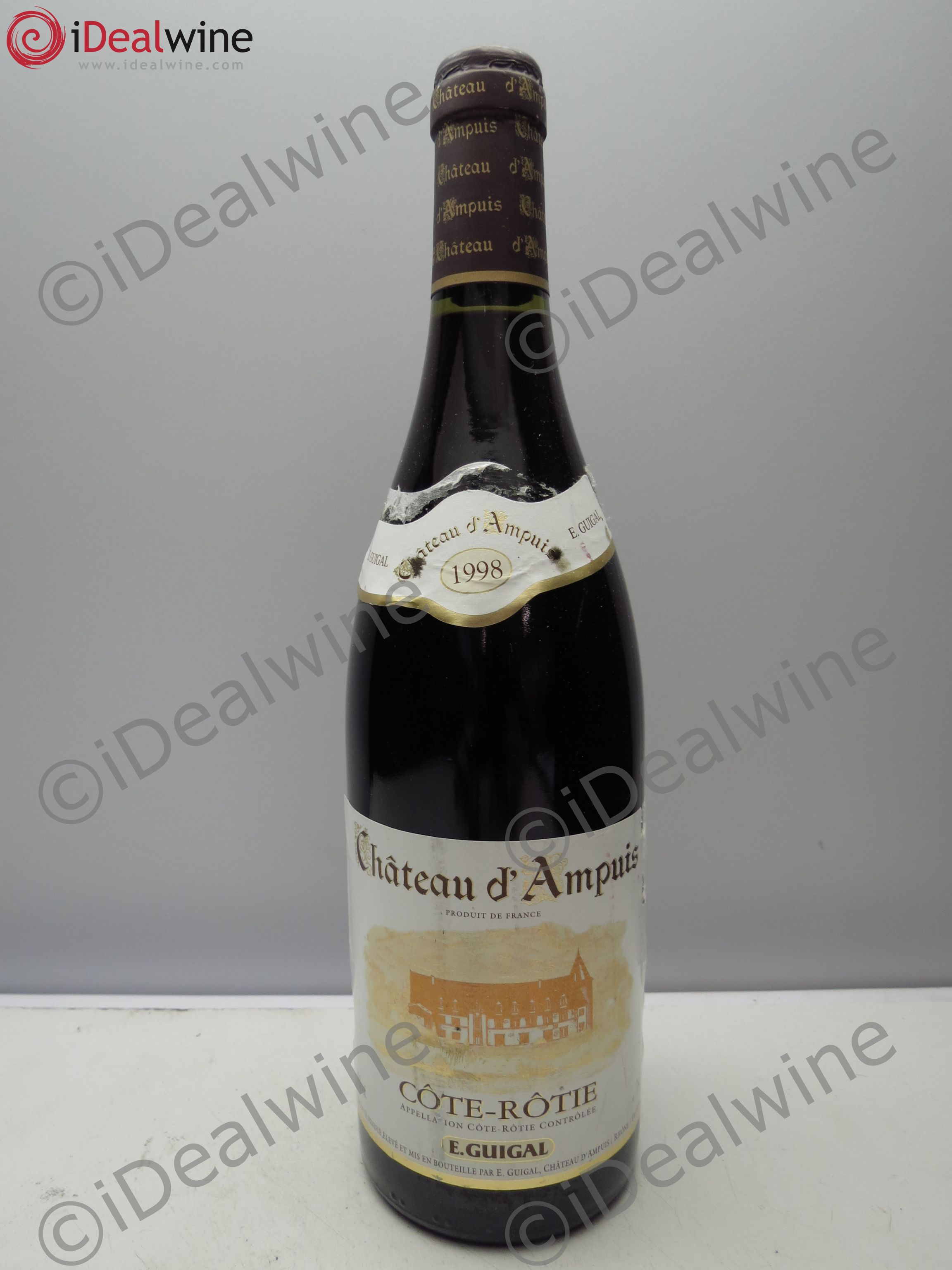 Côte-Rôtie Château d'Ampuis Guigal 1998 - Lot de 1 bouteille - 0
