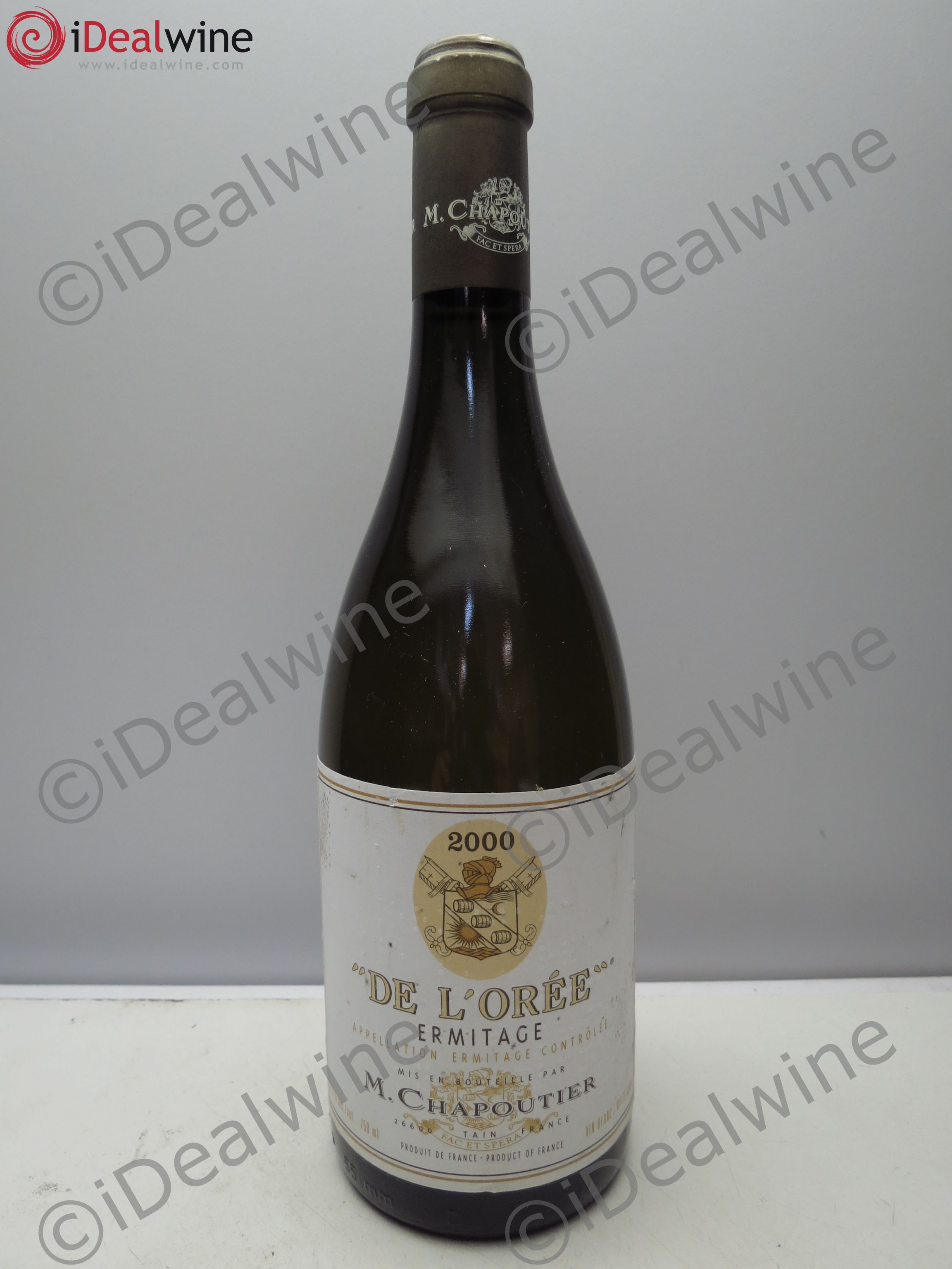Hermitage Ermitage de l'Orée Chapoutier 2000 - Lot de 1 bouteille - 0