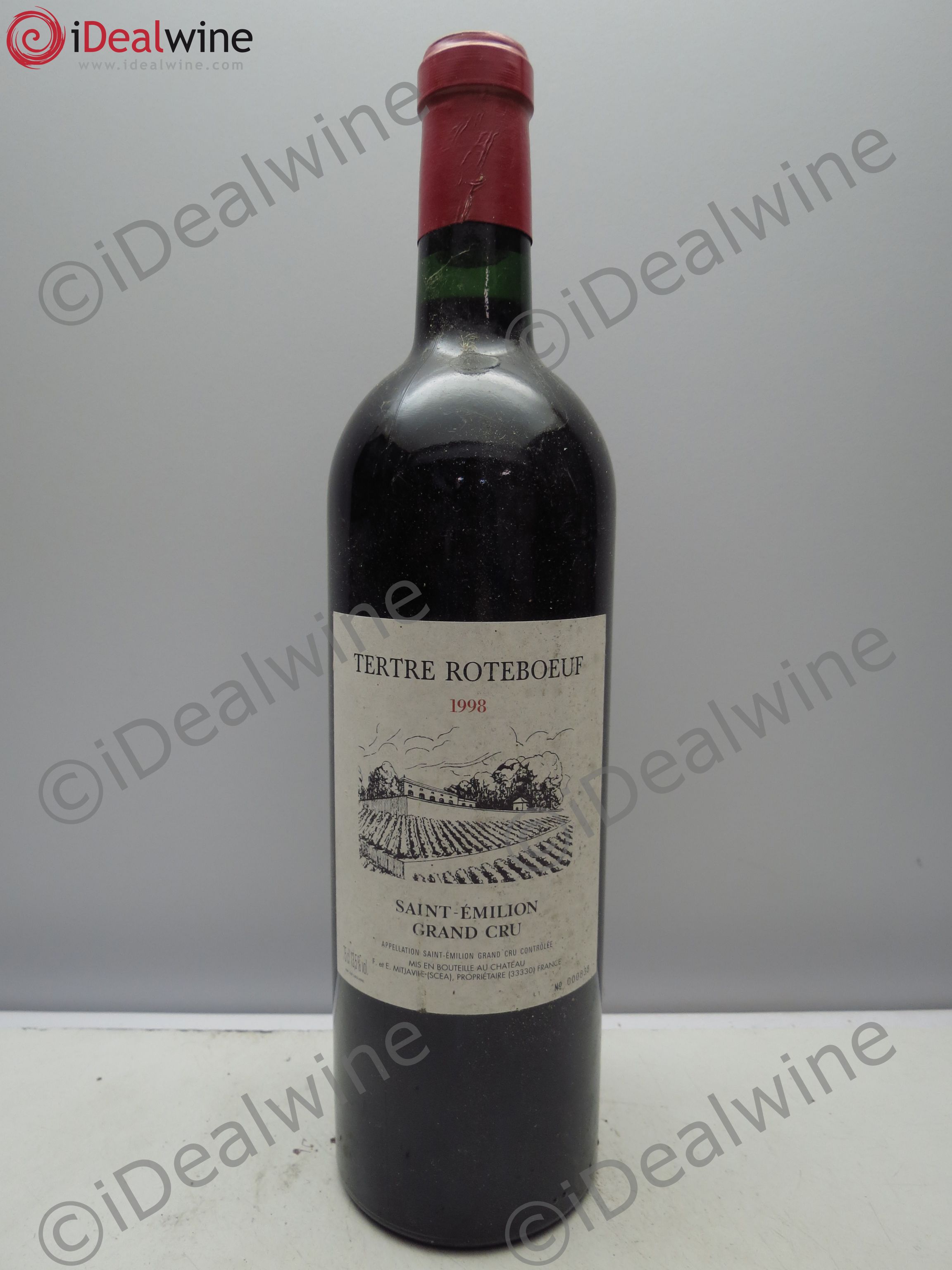 Château Tertre Roteboeuf 1998 - Lot de 6 bouteilles - 0