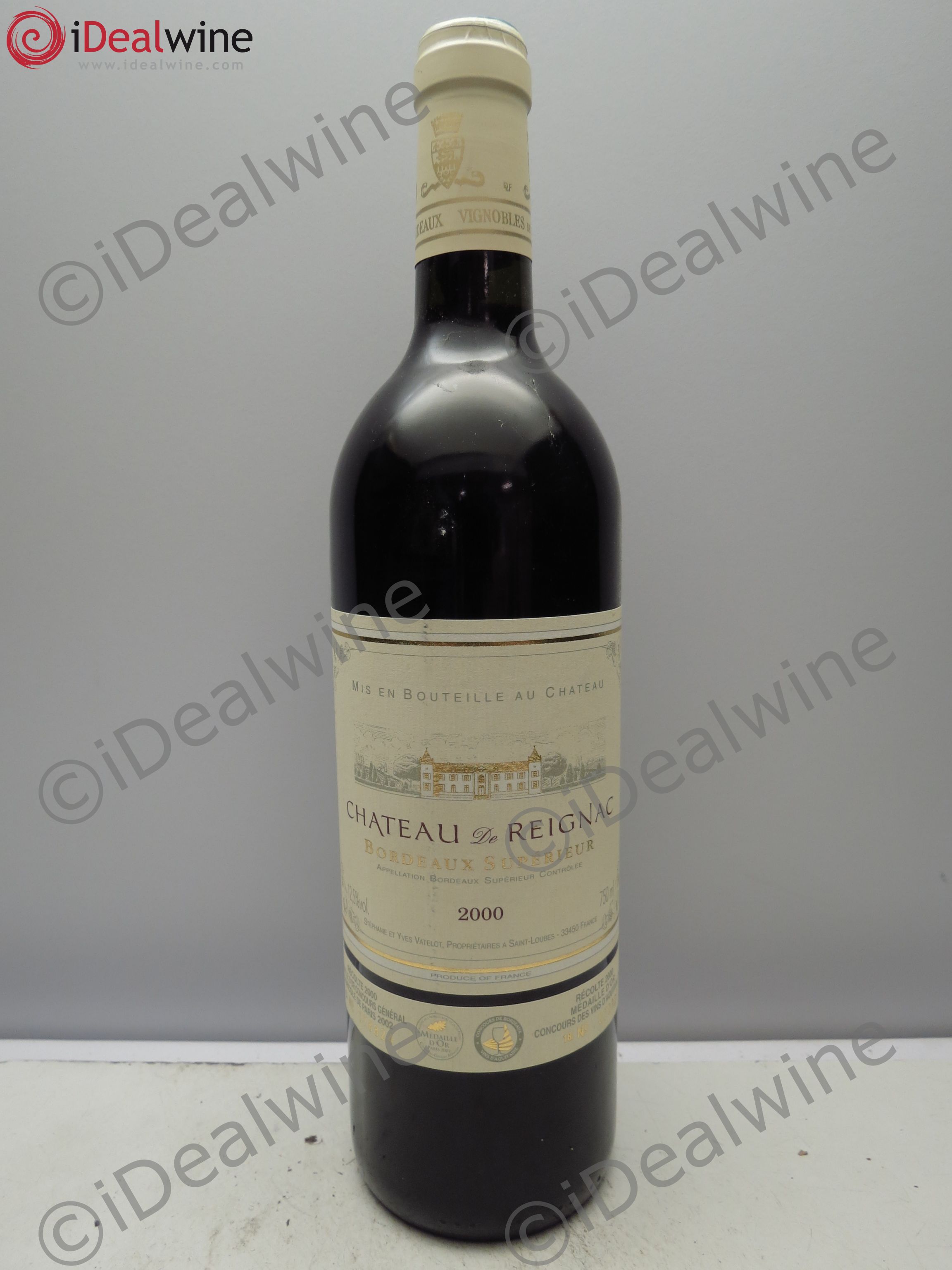 Château de Reignac Second Vin 2000 - Lot de 12 bouteilles - 0