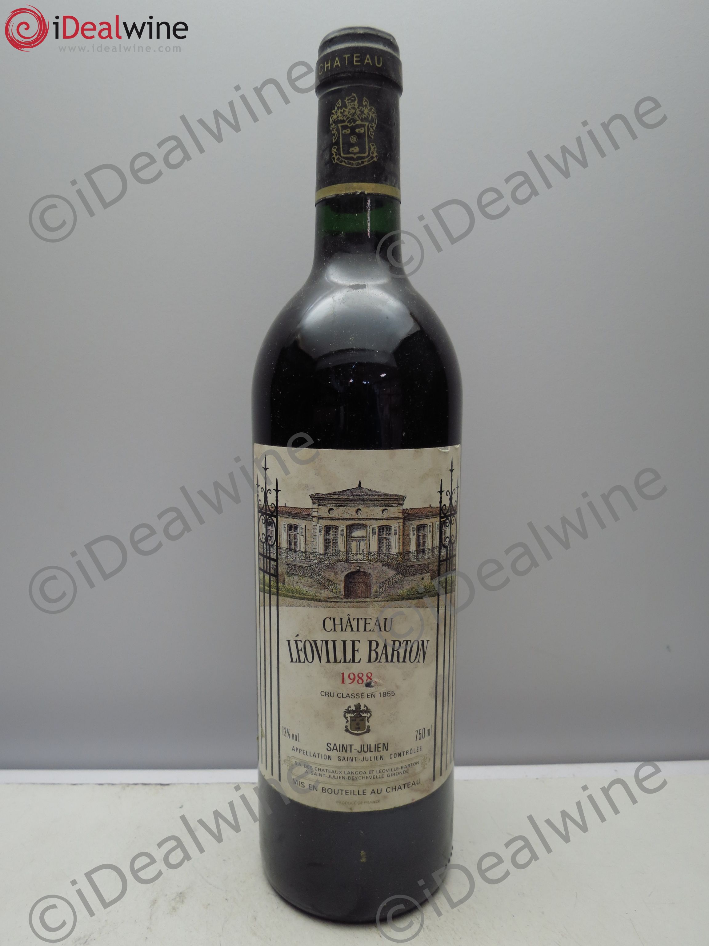 Château Léoville Barton 2ème Grand Cru Classé 1988 - Lot de 1 bouteille - 0