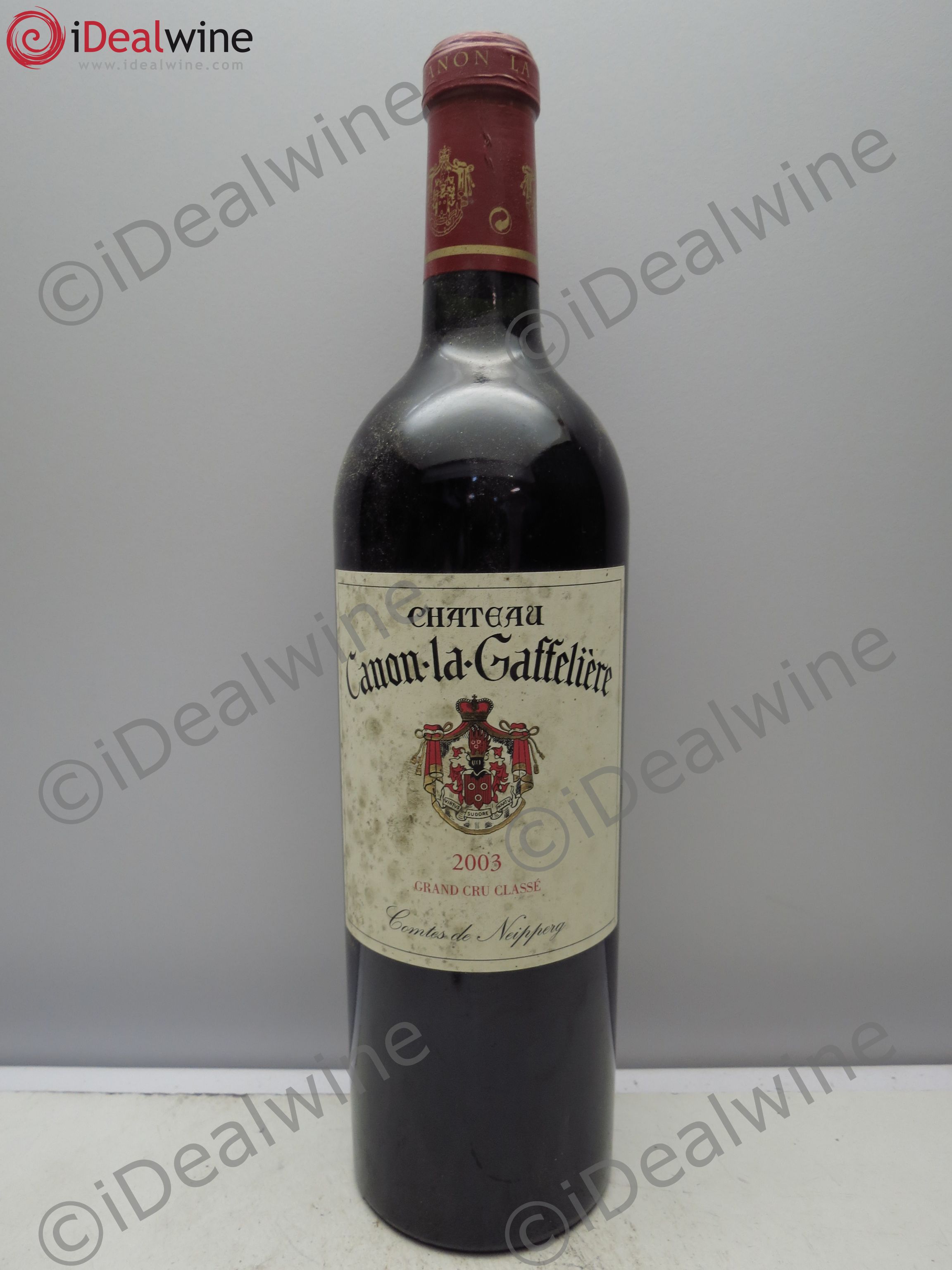 Château Canon la Gaffelière 1er Grand Cru Classé B 2003 - Lot de 6 bouteilles - 0