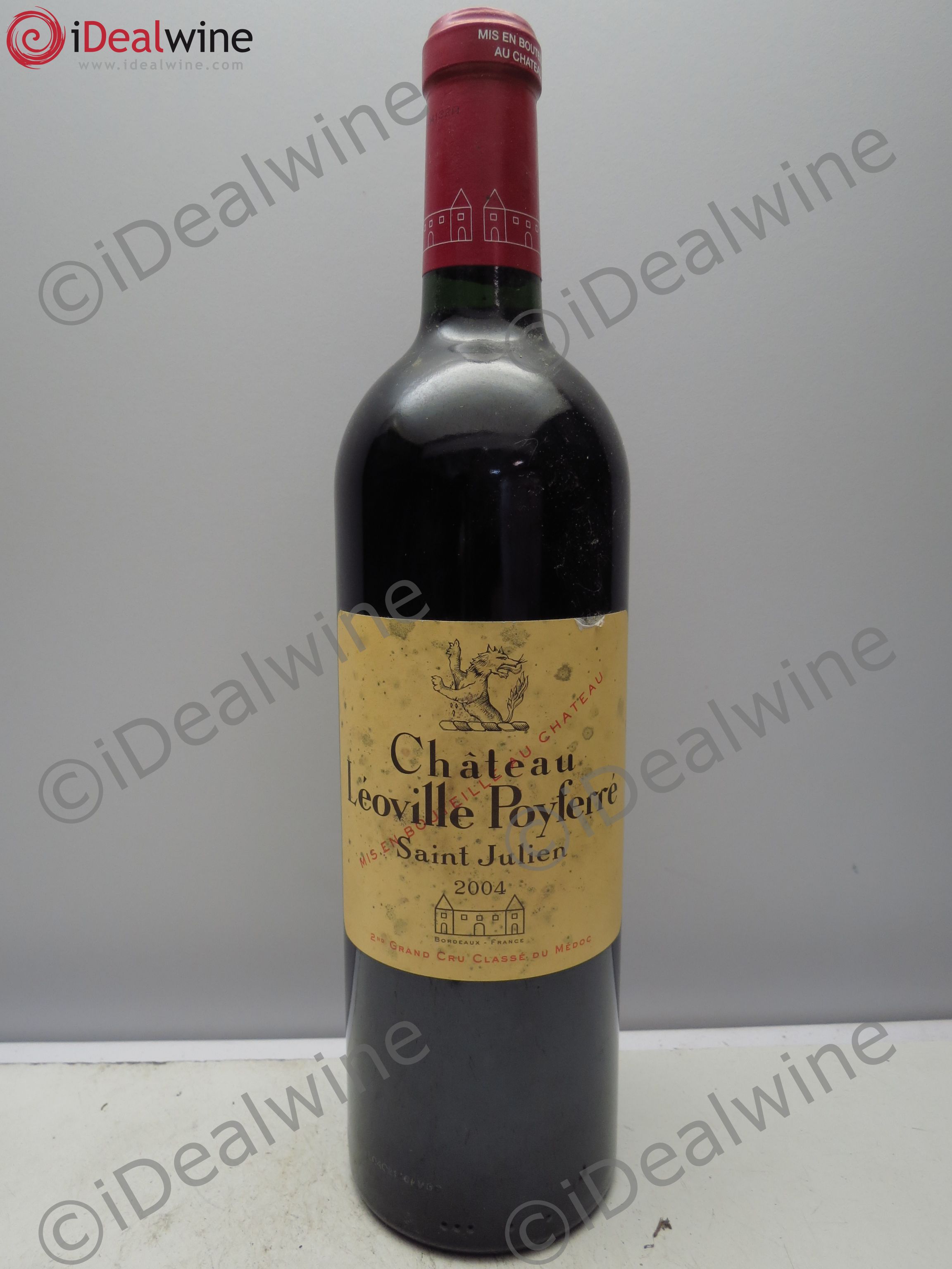 Château Léoville Poyferré 2ème Grand Cru Classé 2004 - Lot de 6 bouteilles - 0