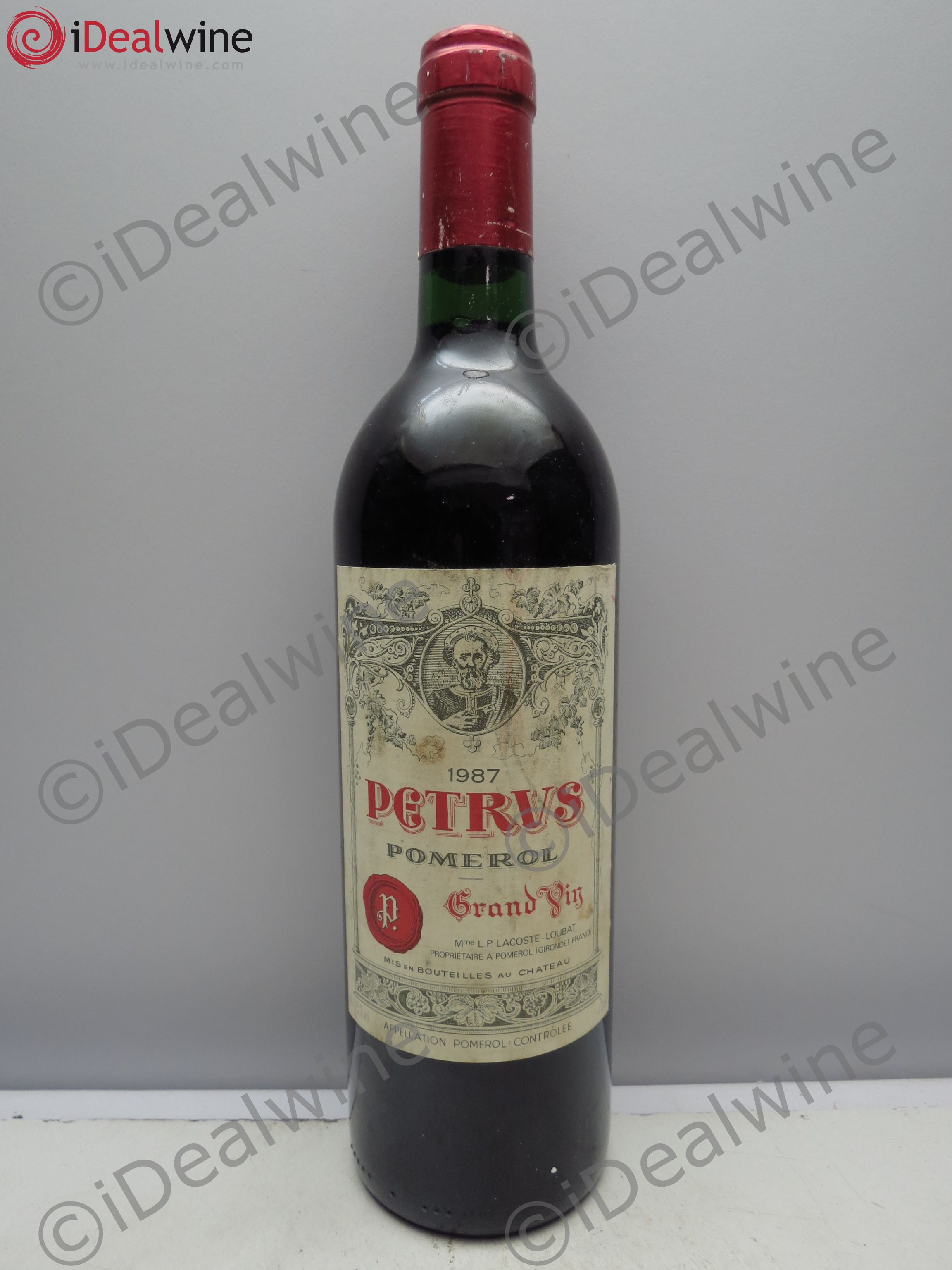 Petrus 1987 - Lot de 1 bouteille - 0