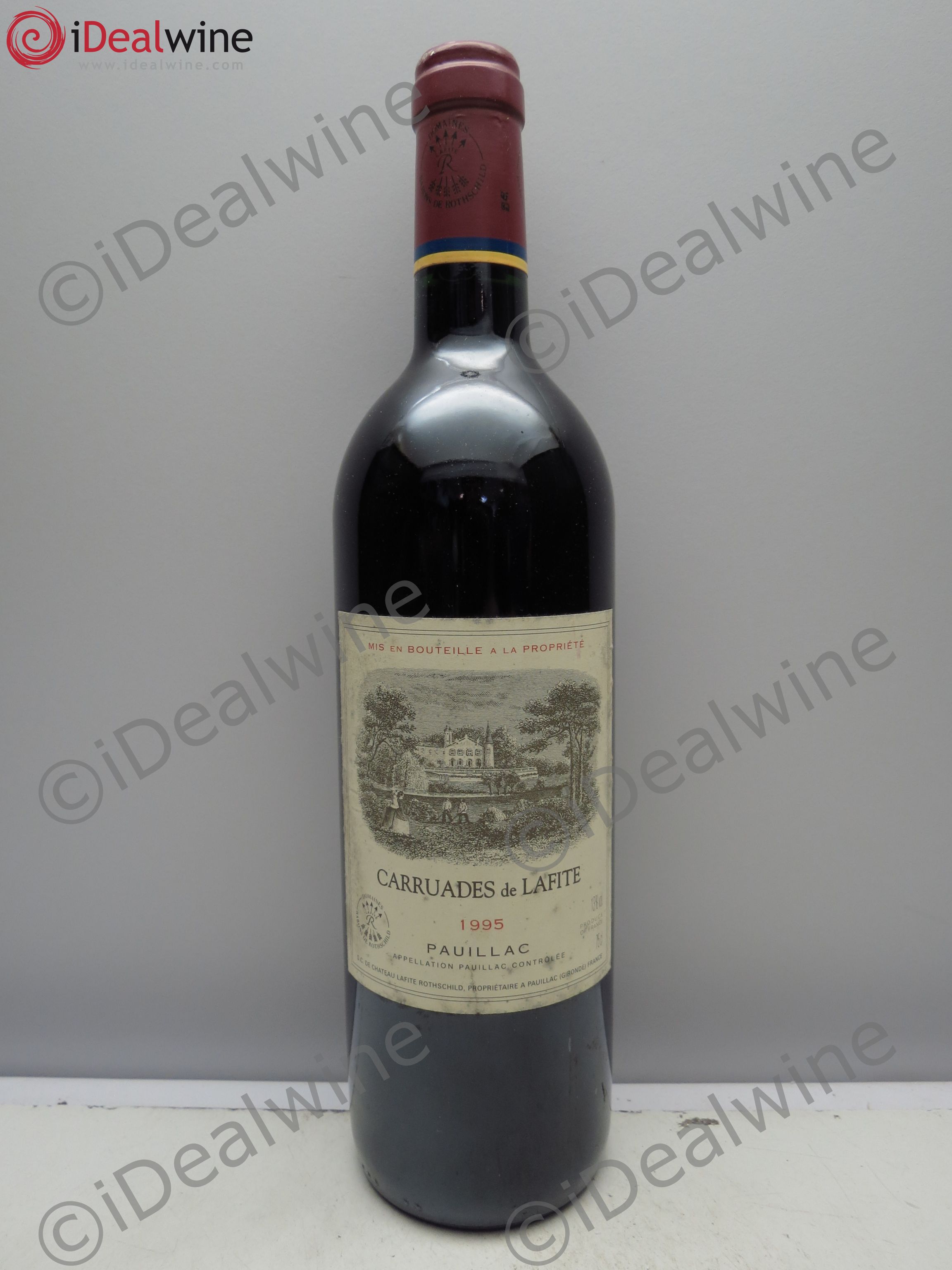 Carruades de Lafite Rothschild Second Vin 1995 - Lot de 1 bouteille - 0