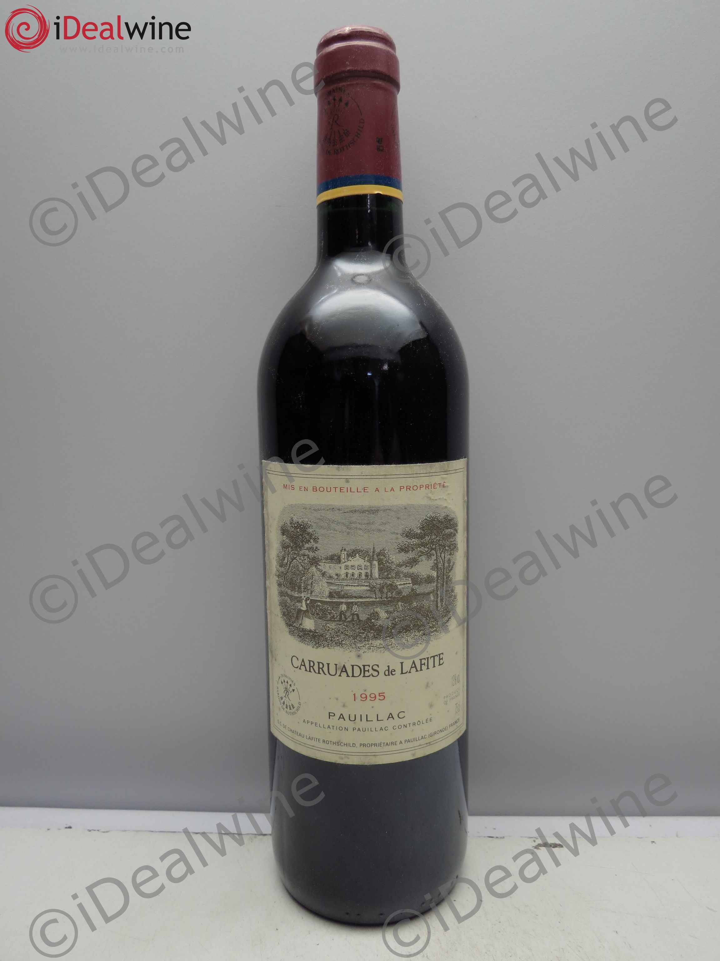 Carruades de Lafite Rothschild Second Vin 1995 - Lot de 1 bouteille - 0