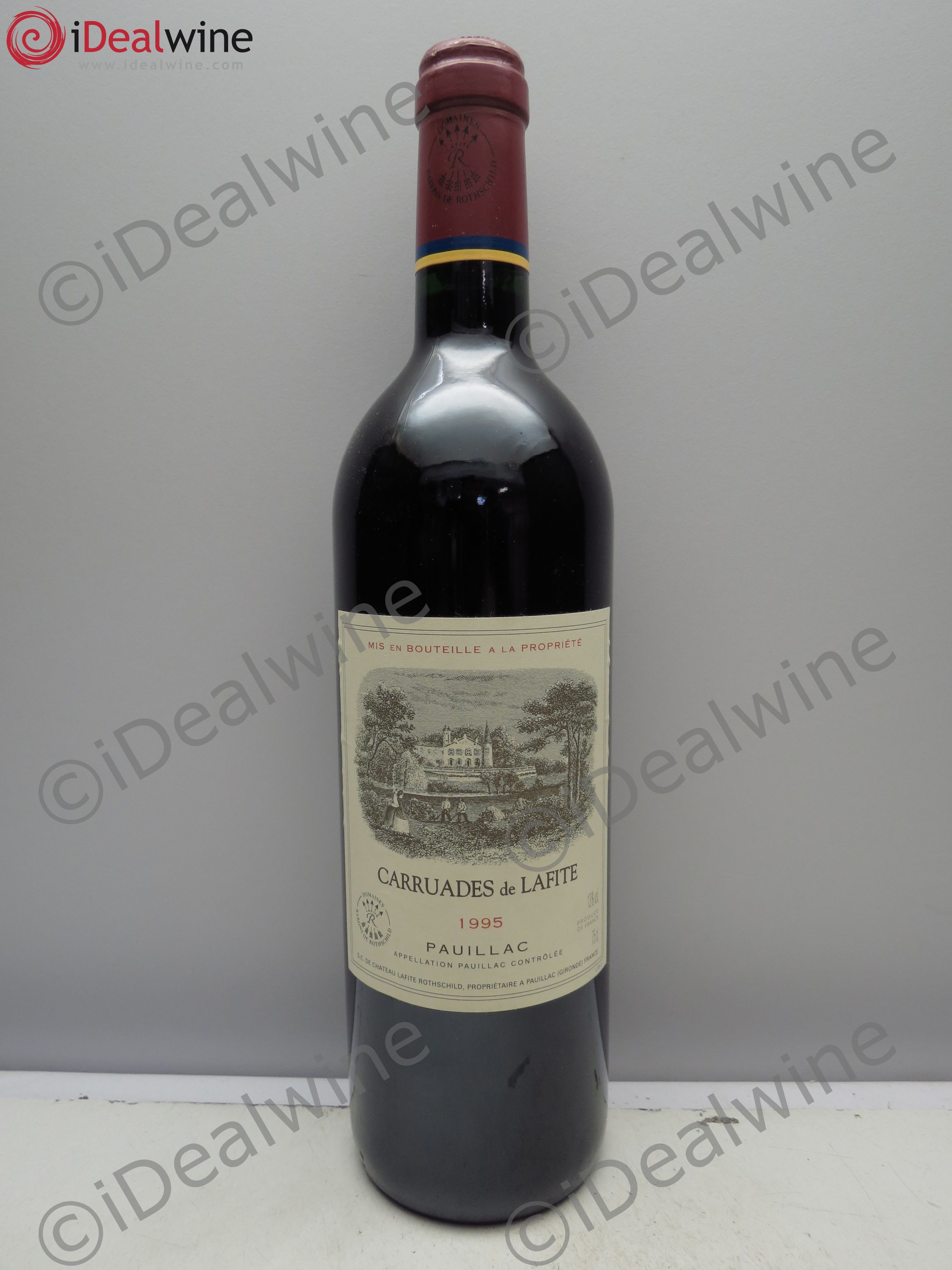 Carruades de Lafite Rothschild Second Vin 1995 - Lot de 1 bouteille - 0