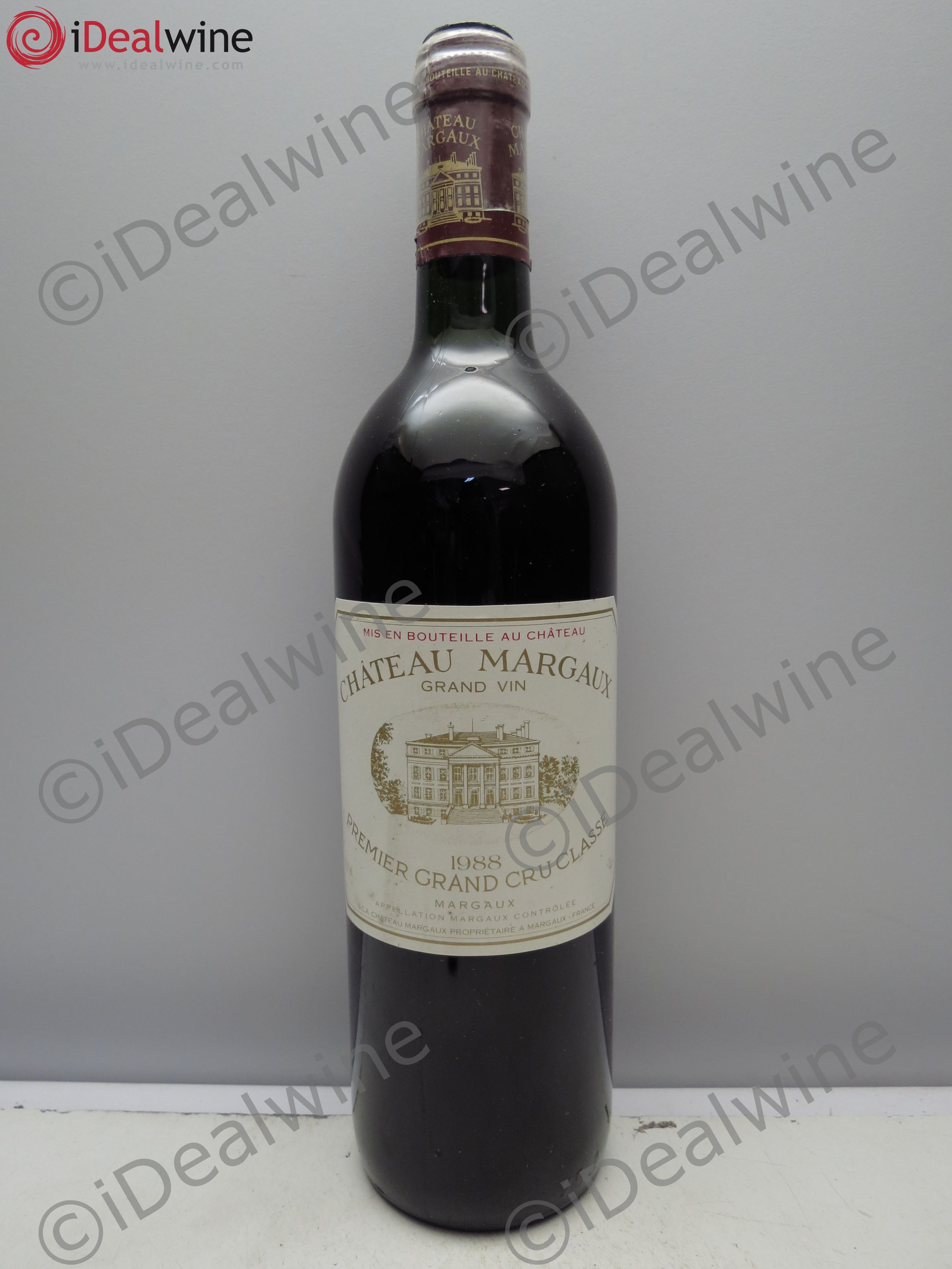 Château Margaux 1er Grand Cru Classé 1988 - Lot de 1 bouteille - 0