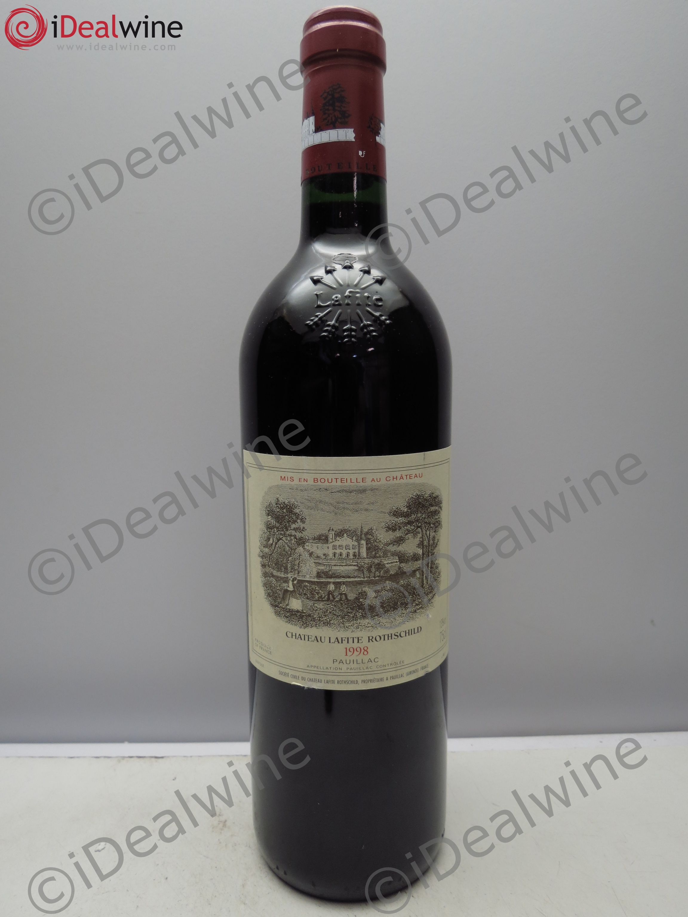 Château Lafite Rothschild 1er Grand Cru Classé 1998 - Lot de 1 bouteille - 0