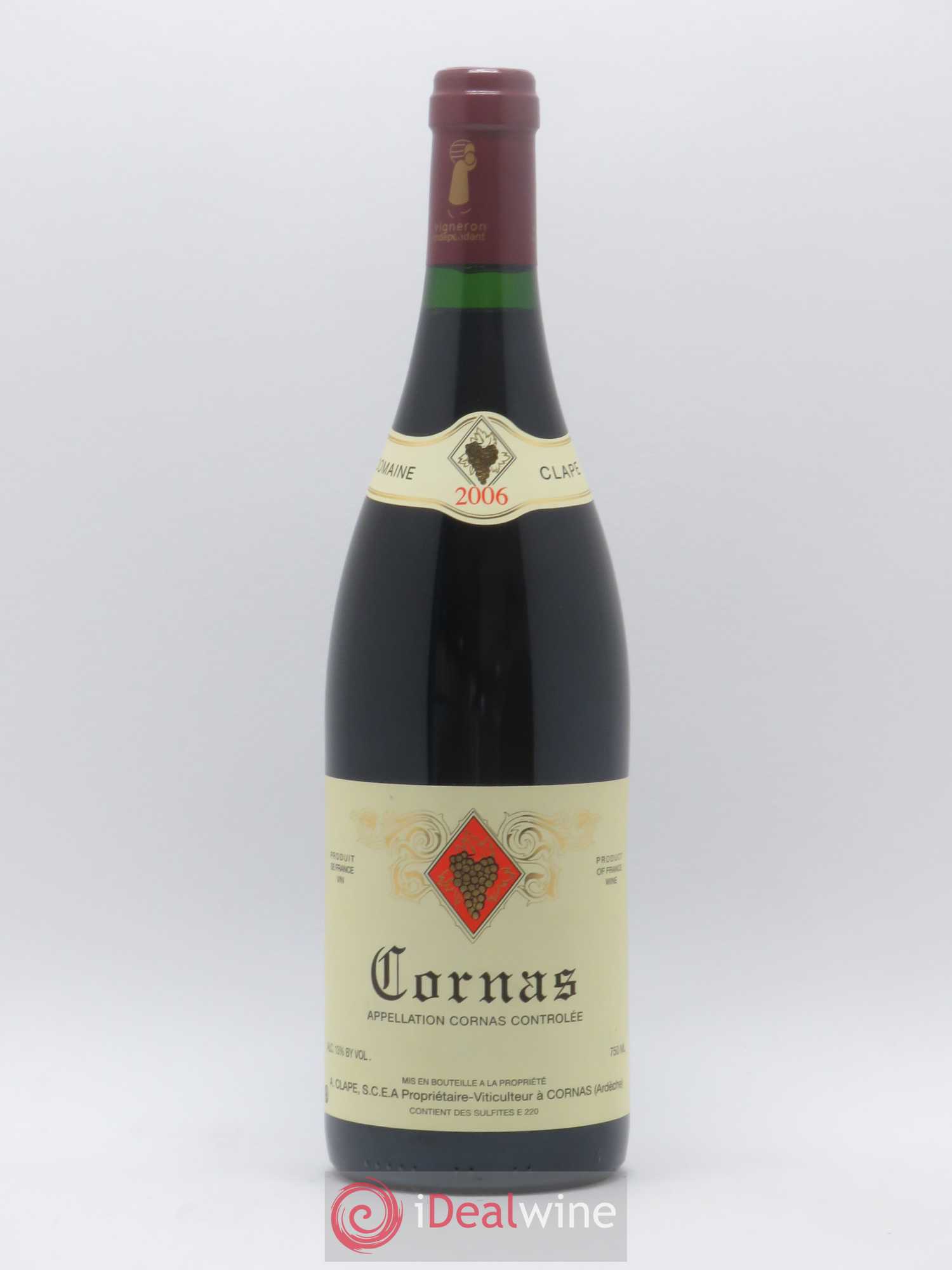 Cornas Auguste Clape 2006 - Lot de 1 bouteille - 0