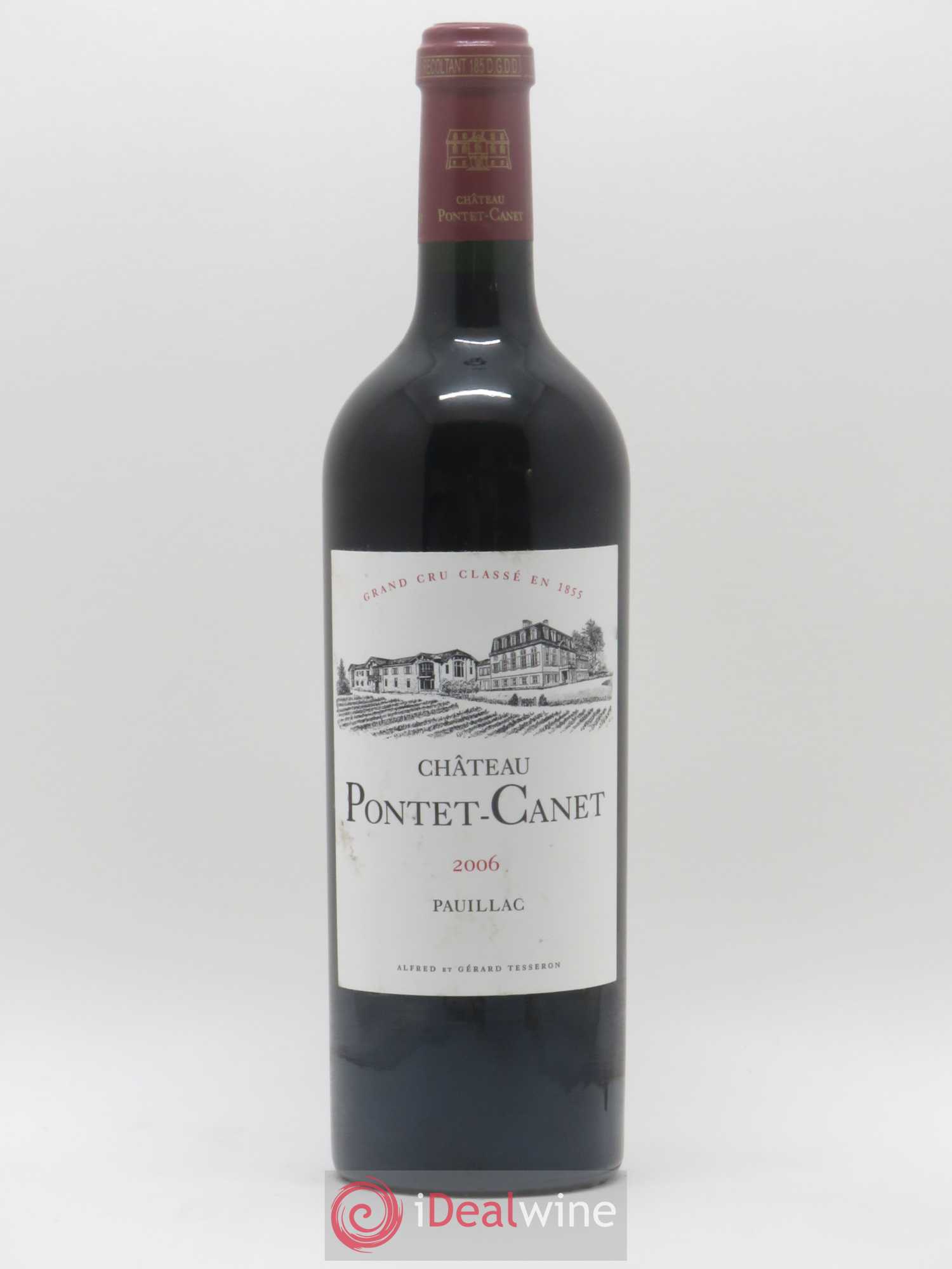 Château Pontet Canet 5ème Grand Cru Classé 2006 - Lot de 1 bouteille - 0