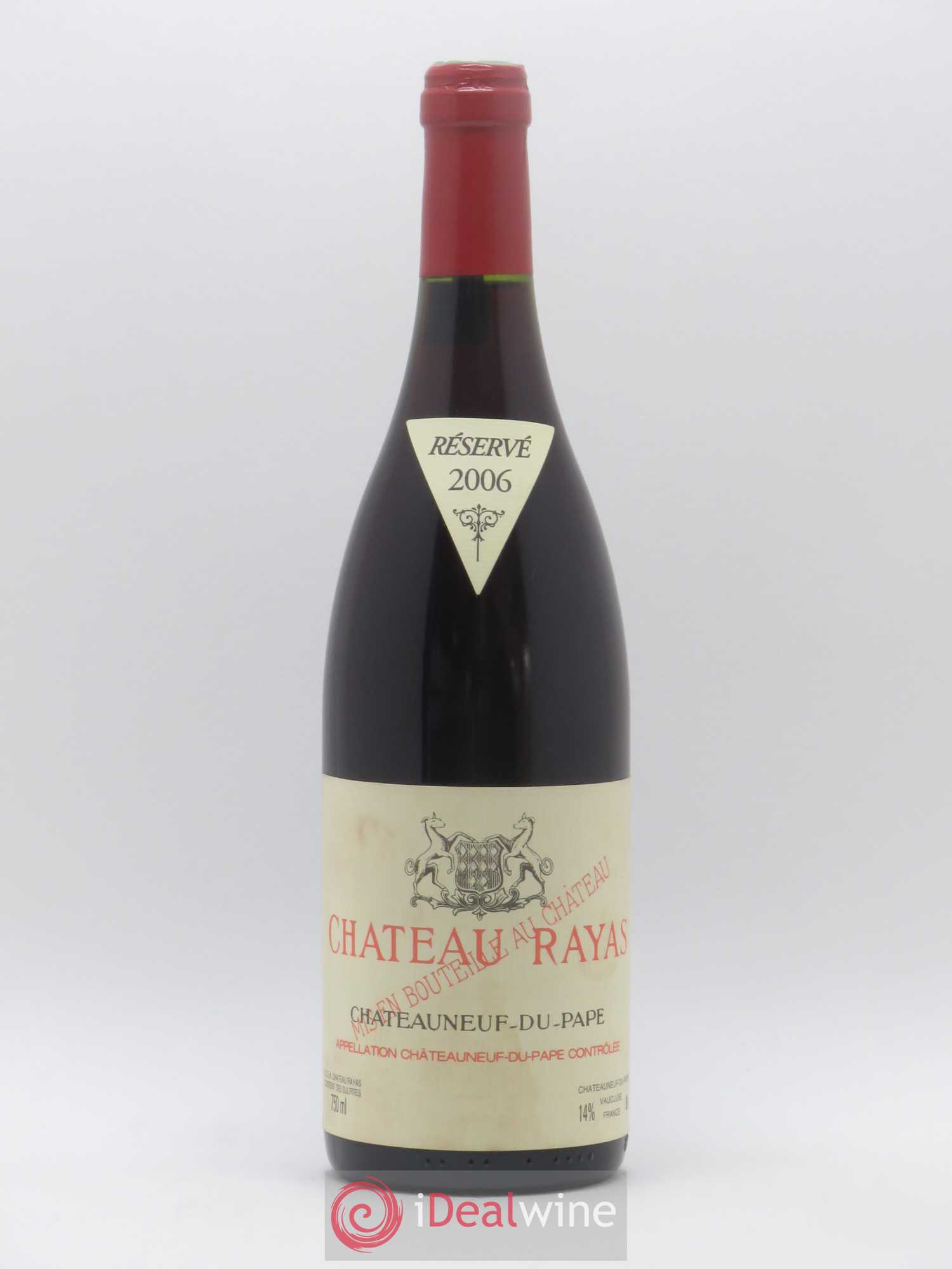 Châteauneuf-du-Pape Château Rayas Emmanuel Reynaud 2006 - Lot de 1 bouteille - 0