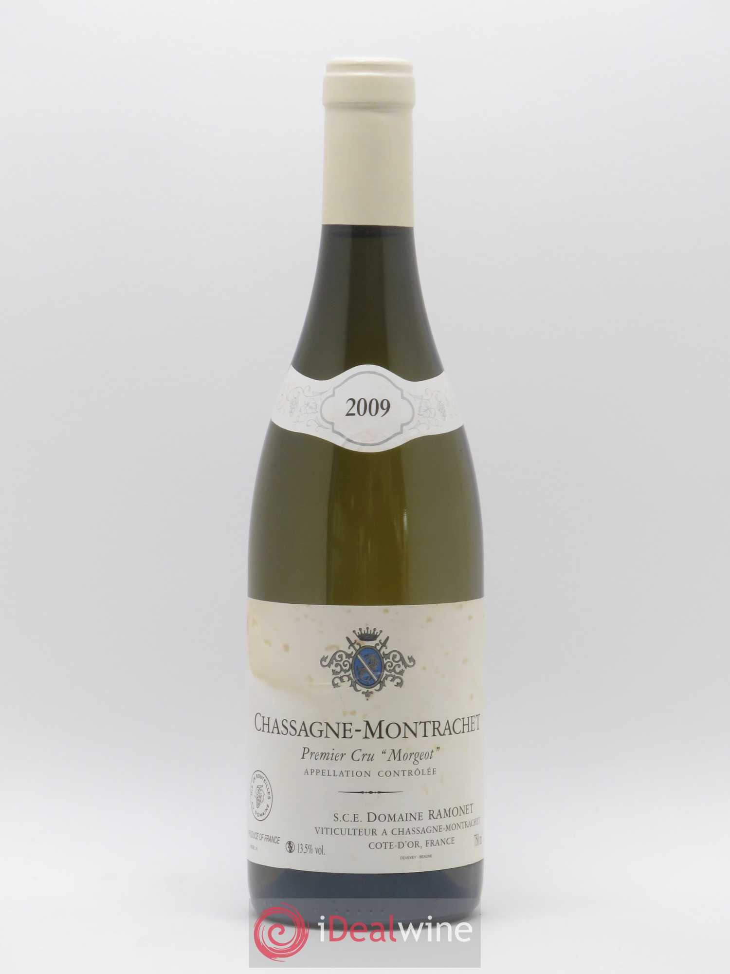 Chassagne-Montrachet 1er Cru Morgeot Ramonet (Domaine) 2009 - Lot de 1 bouteille - 0