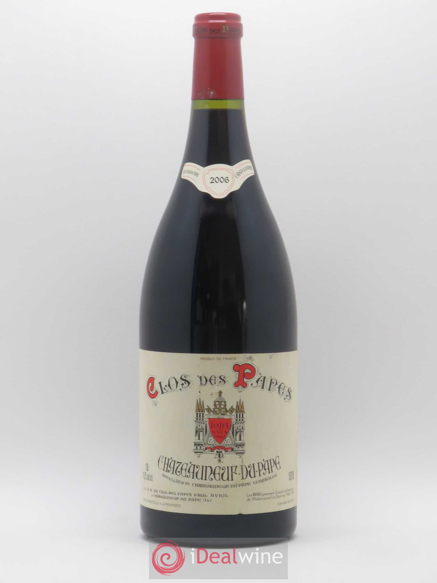Châteauneuf-du-Pape Clos des Papes - Paul Avril 2006 - Lot de 1 magnum - 0