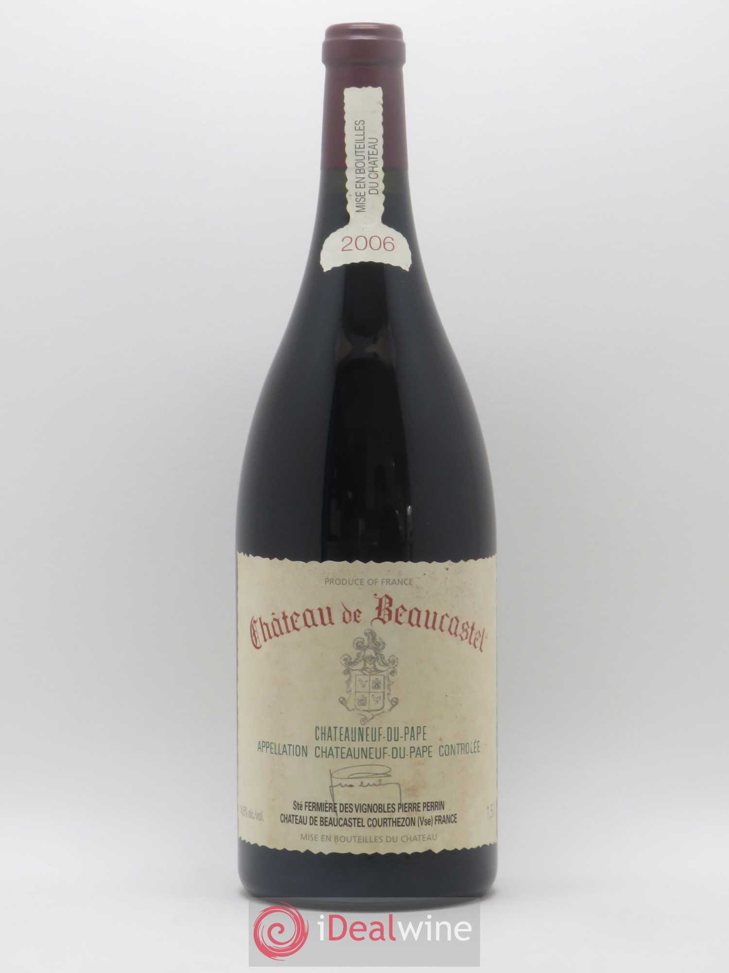 Châteauneuf-du-Pape Château de Beaucastel Famille Perrin 2006 - Posten von 1 Magnum - 0