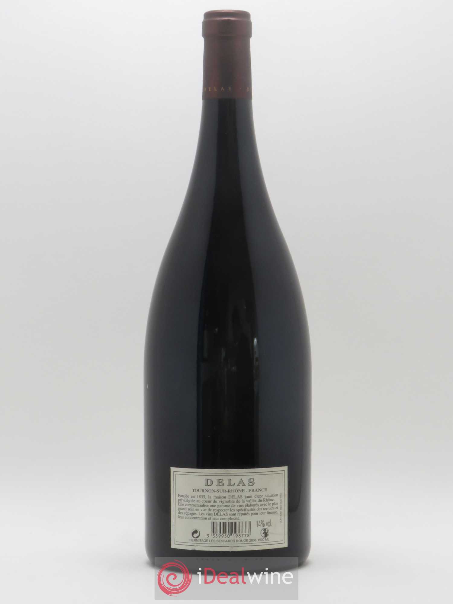 Hermitage Les Bessards Delas Frères 2006 - Lot de 1 magnum - 1