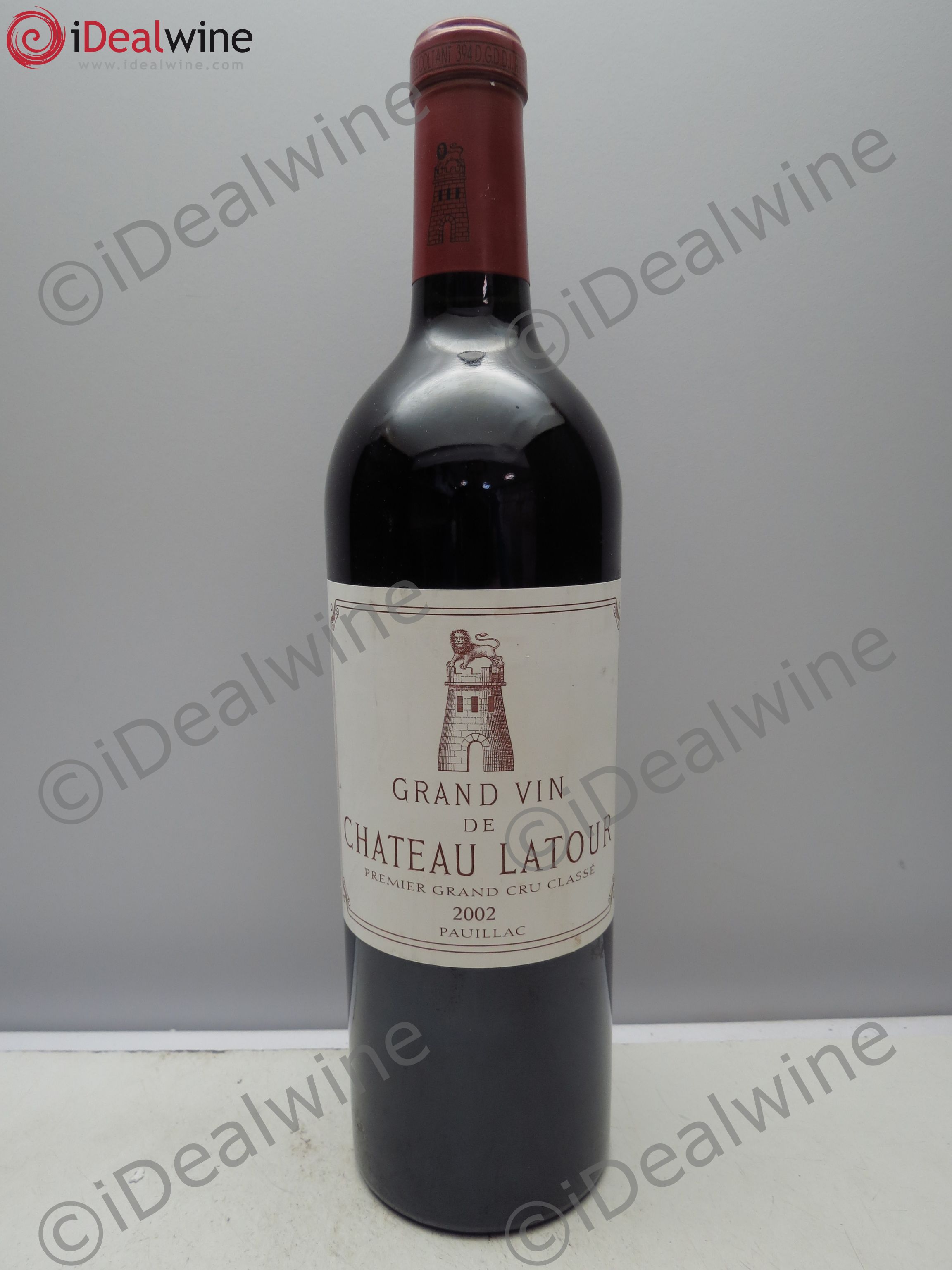 Château Latour 1er Grand Cru Classé 2002 - Lot de 1 bouteille - 0