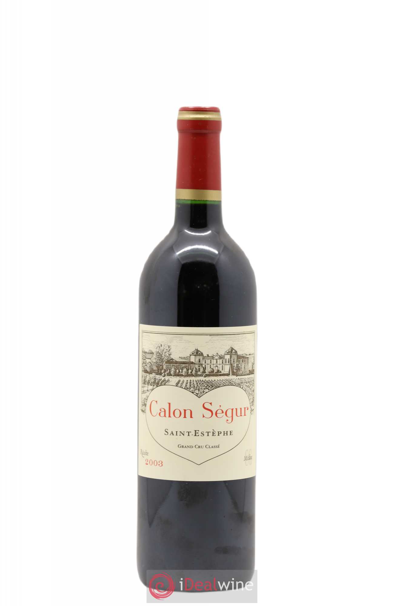 Château Calon Ségur 3ème Grand Cru Classé 2003 - Lot de 1 bouteille - 0